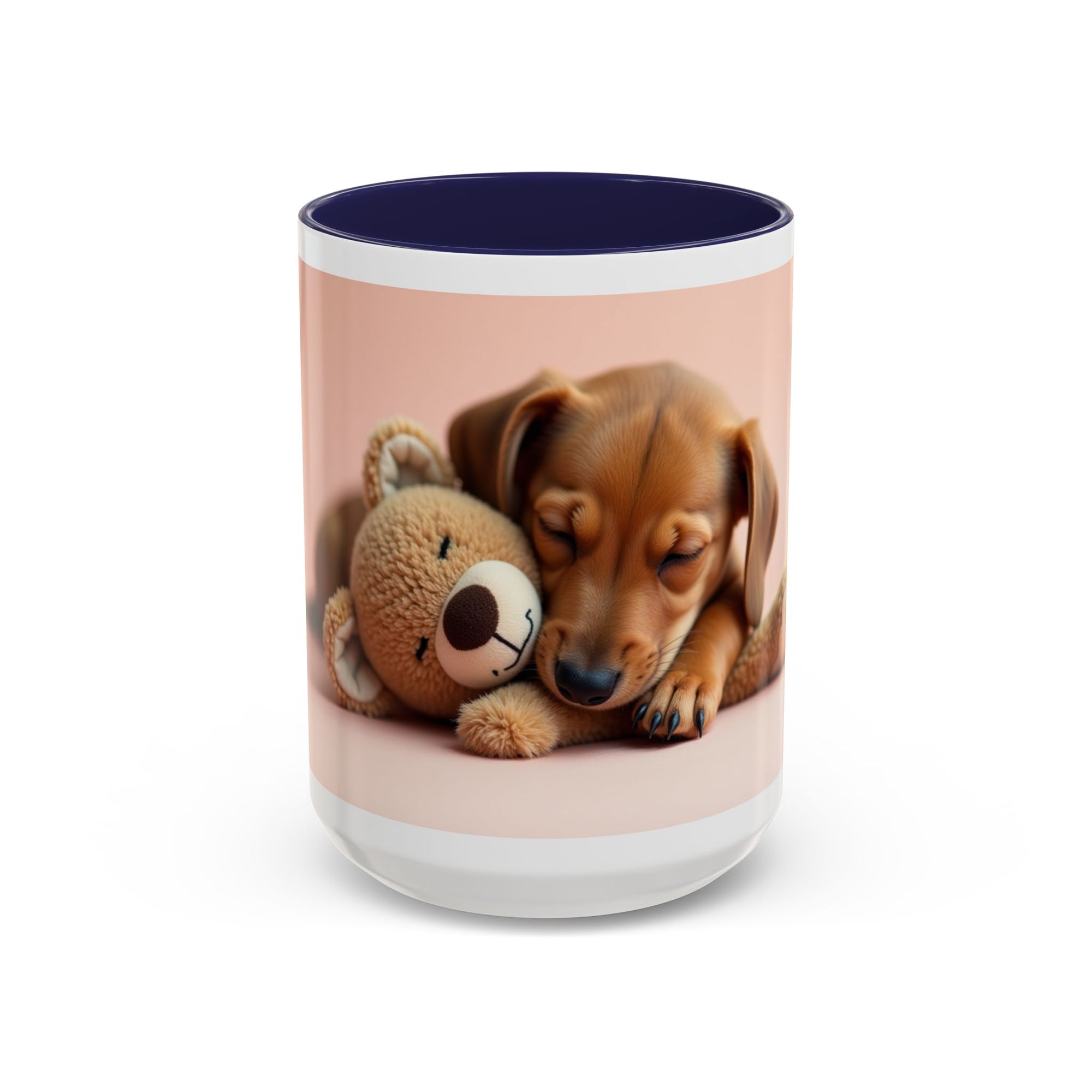 Cute Dog and Toy Accent Coffee Mug - Perfect for Pet Lovers, Gift for Animal Enthusiasts, Adorable Mug for Home and Office