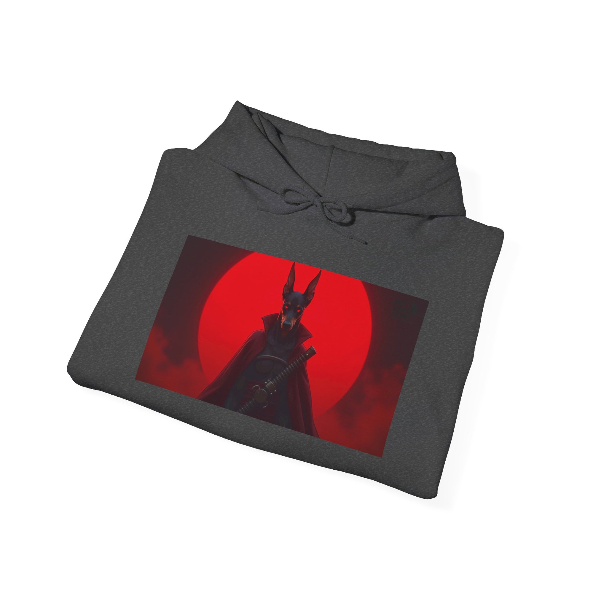 Red Sun Graphic Hoodie for Fans, Perfect for Cozy Days, Gifting, Festivals, and Casual Outings.
