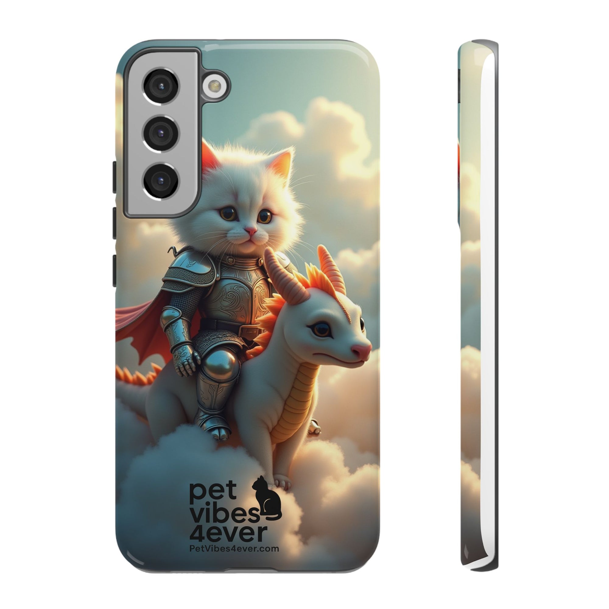 Funny Cat Phone Case, Cute Pet Lovers Gift, Cool Animal Accessory, Unique Phone Sleeve, Fantasy Vibe Phone Cover
