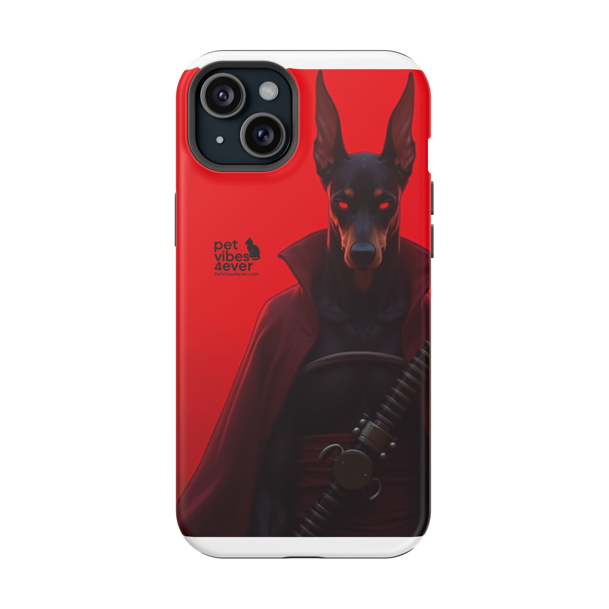 Impact-Resistant Phone Cases with Bold Dog Design, Durable Silicone, Gifts for Dog Lovers, Unique Cell Phone Accessories, Pet-Themed Gifts