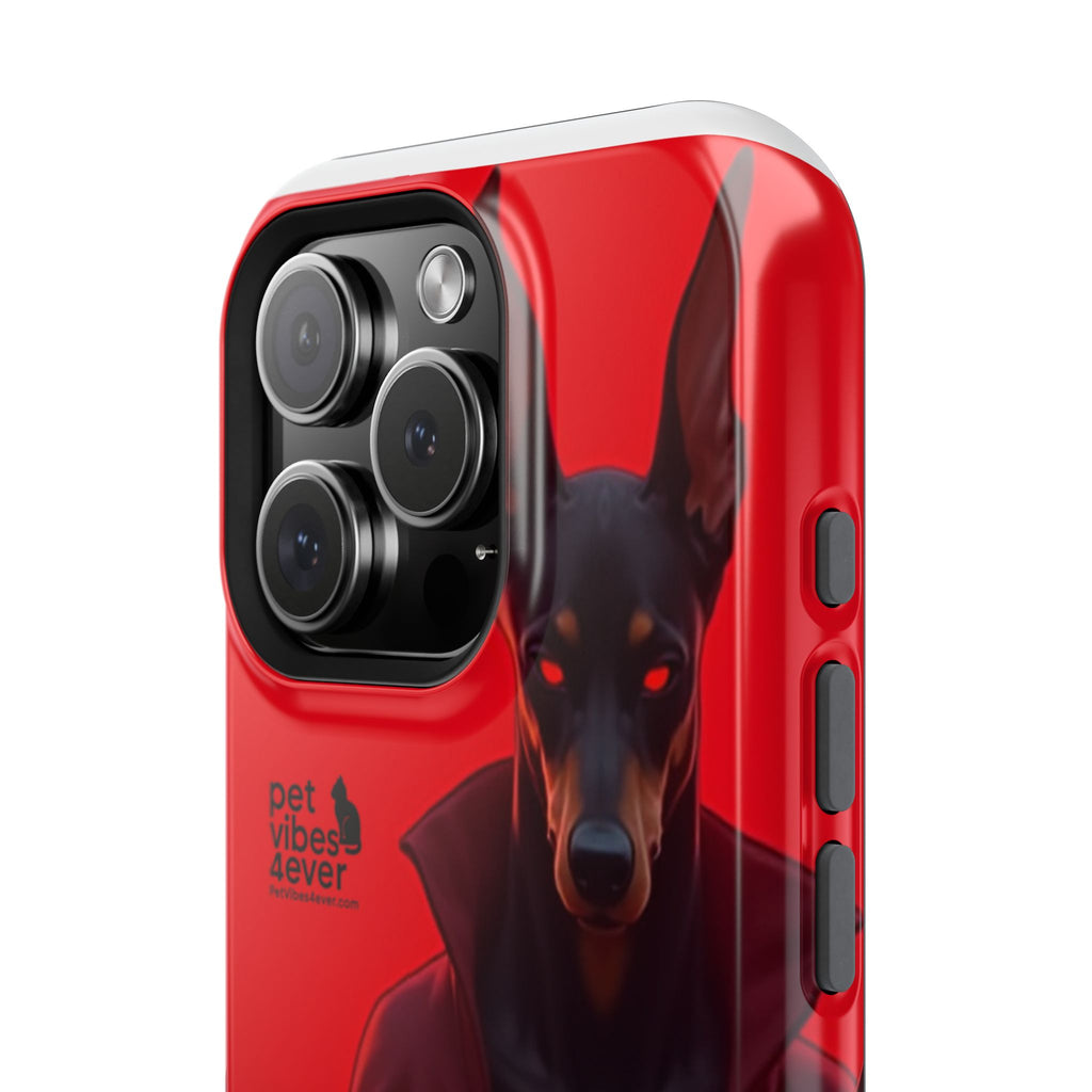 Impact-Resistant Phone Cases with Bold Dog Design, Durable Silicone, Gifts for Dog Lovers, Unique Cell Phone Accessories, Pet-Themed Gifts