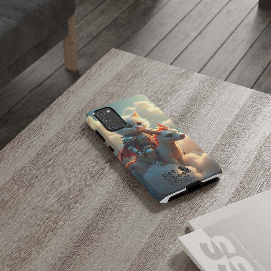 Funny Cat Phone Case, Cute Pet Lovers Gift, Cool Animal Accessory, Unique Phone Sleeve, Fantasy Vibe Phone Cover