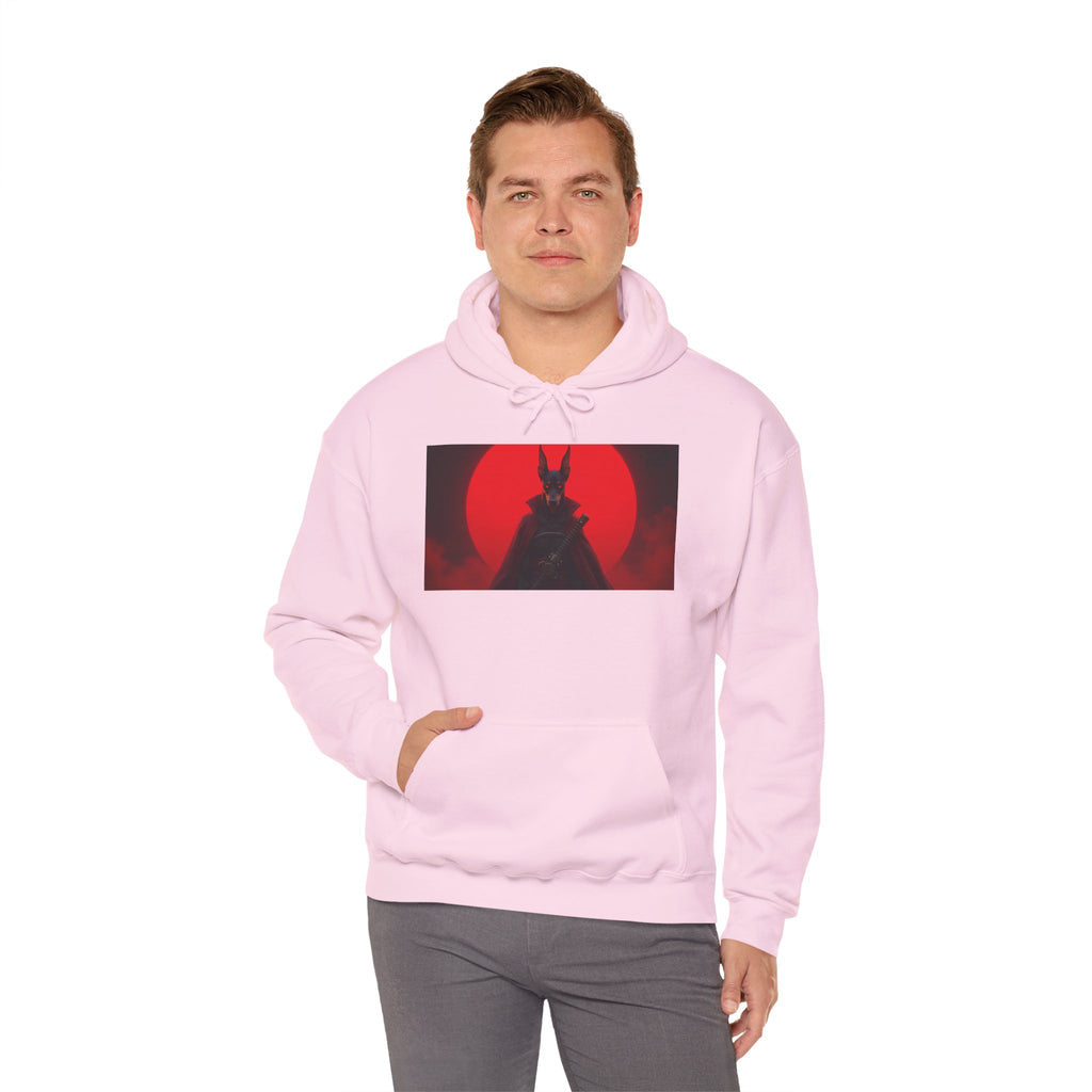Red Sun Graphic Hoodie for Fans, Perfect for Cozy Days, Gifting, Festivals, and Casual Outings.