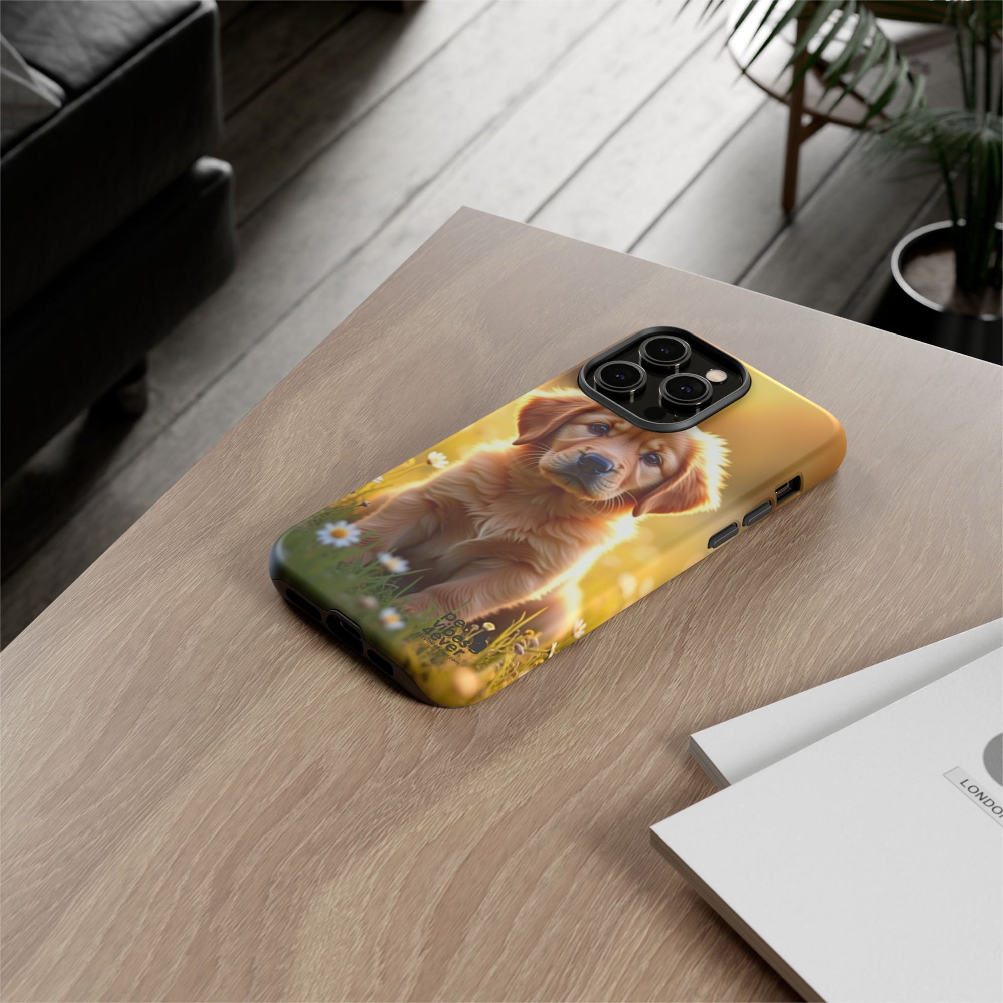 Golden Retriever Phone Case, Cute Dog Phone Cover, Pet Lover Gift, Tough Phone Cases, Puppy Design Mobile Protector