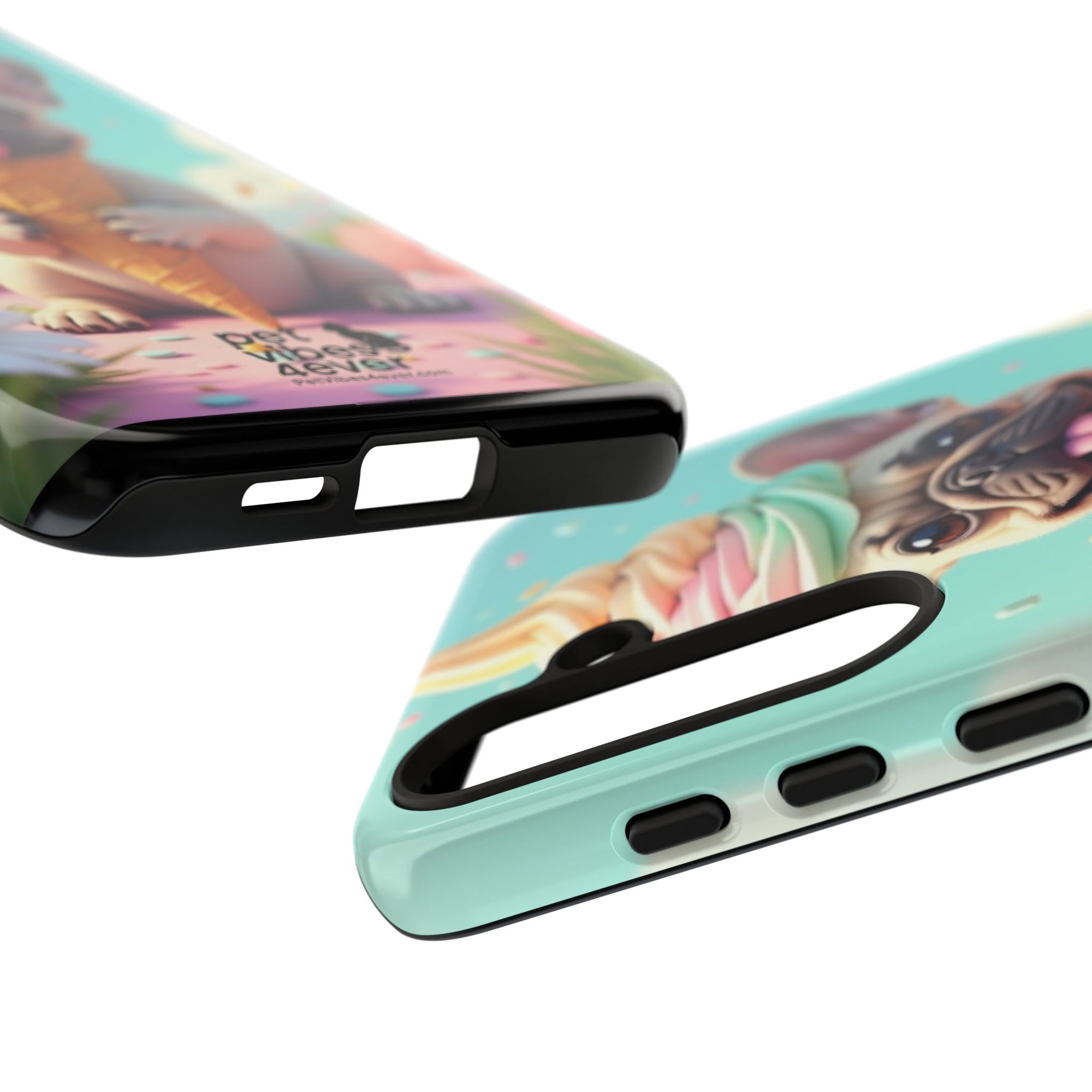 Cute Dog Phone Case, Pet Lover Gift, Tough iPhone/Android Cover, Dog Art, Fun Phone Accessory
