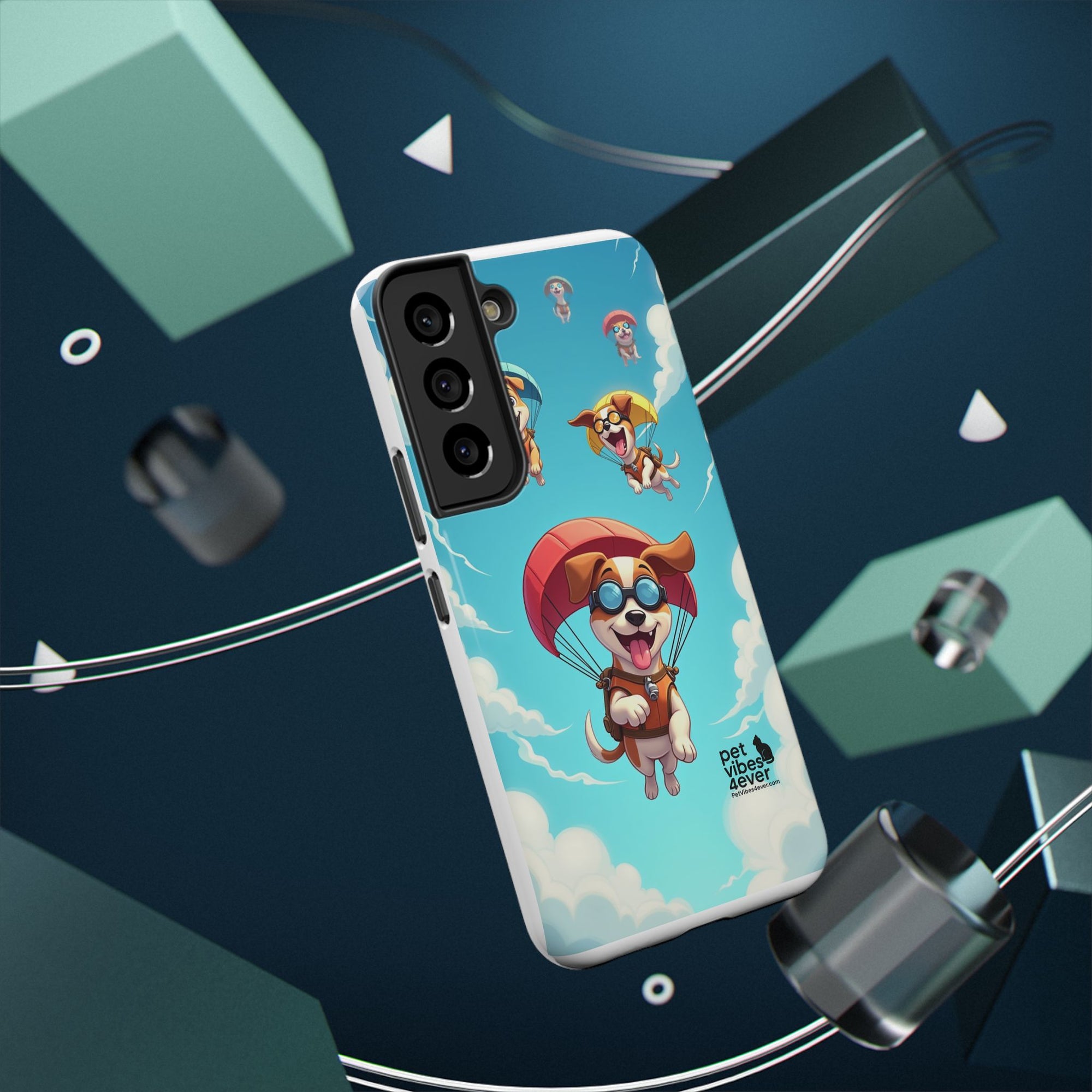 Playful Pet Vibes iPhone Case | Impact-Resistant Dog Design, Gifts for Dog Lovers, Cute Phone Accessory, Fun Pet Merchandise, [...]