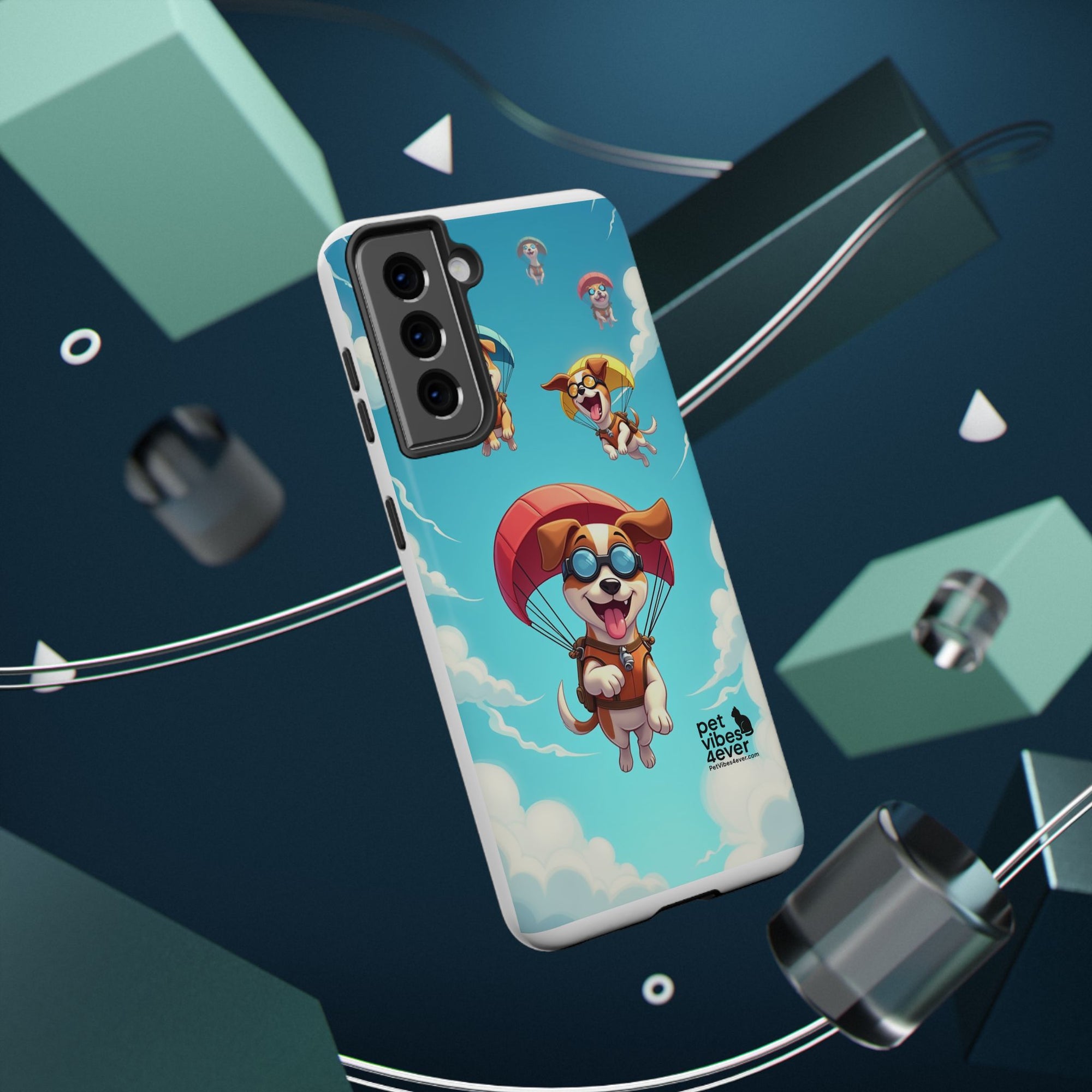 Playful Pet Vibes iPhone Case | Impact-Resistant Dog Design, Gifts for Dog Lovers, Cute Phone Accessory, Fun Pet Merchandise, [...]
