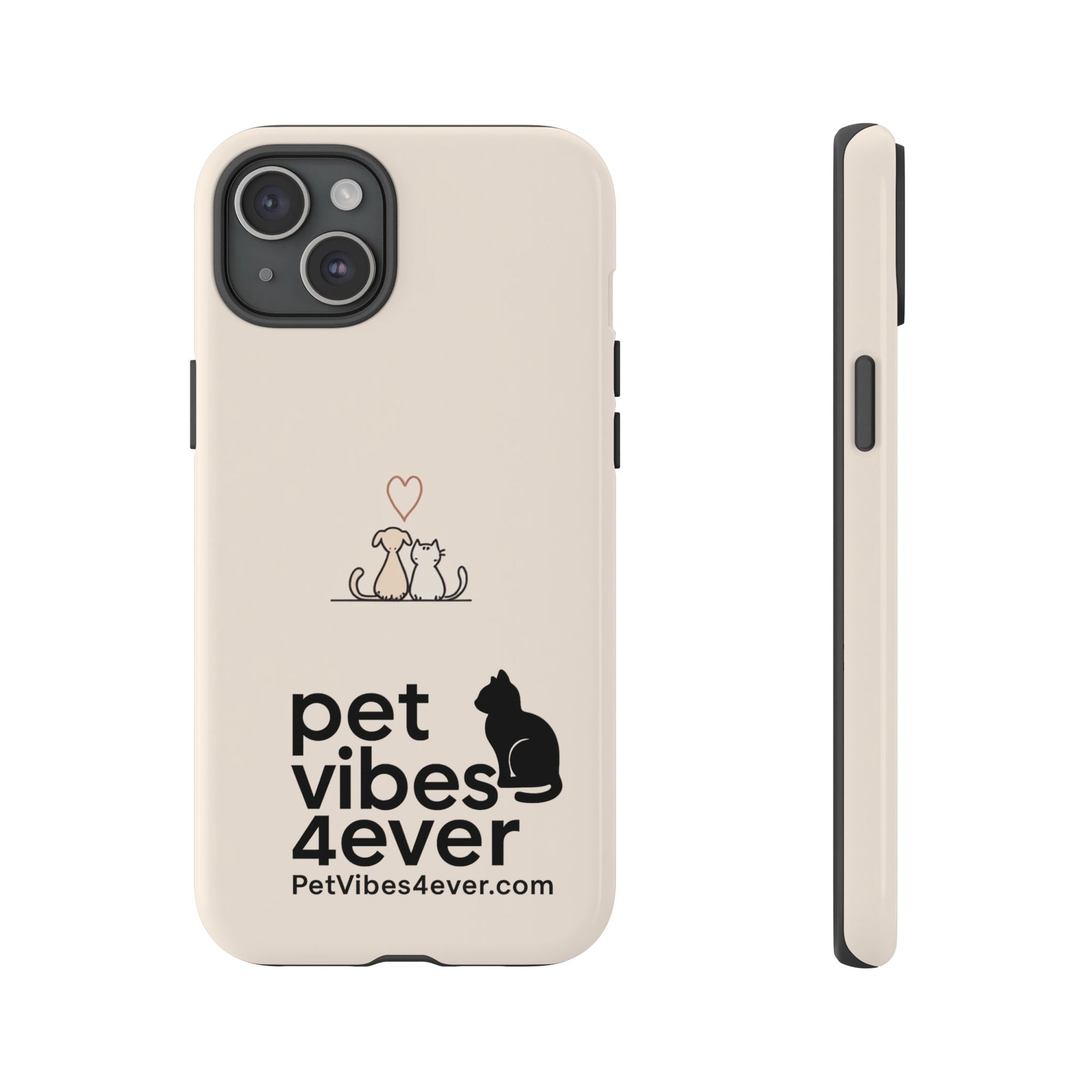Pet Lovers Phone Case, Cute Animal Design, Tough Cases for Dog and Cat Lovers, Gift for Pet Owners, Unique Pet Accessory