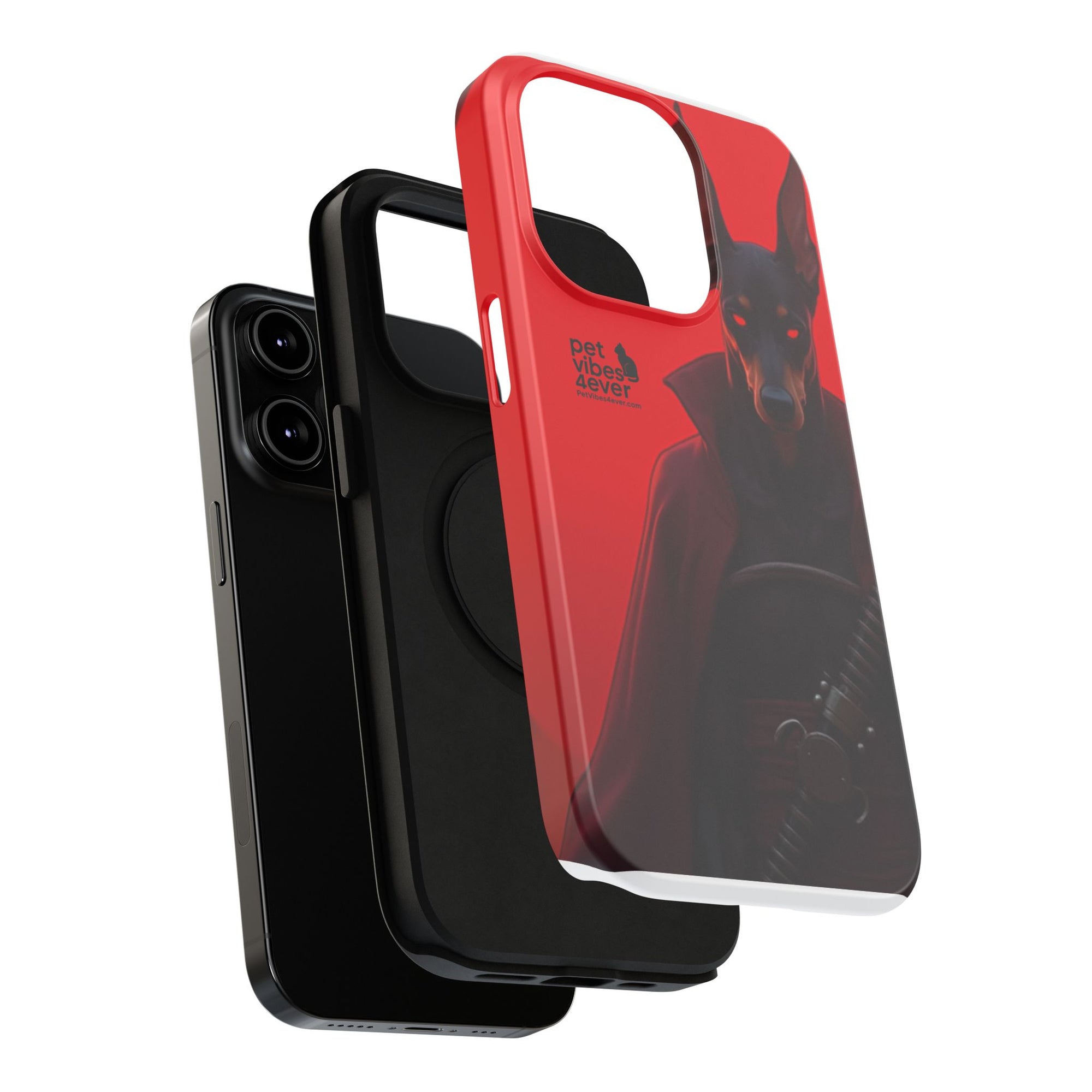 Impact-Resistant Phone Cases with Bold Dog Design, Durable Silicone, Gifts for Dog Lovers, Unique Cell Phone Accessories, Pet-Themed Gifts