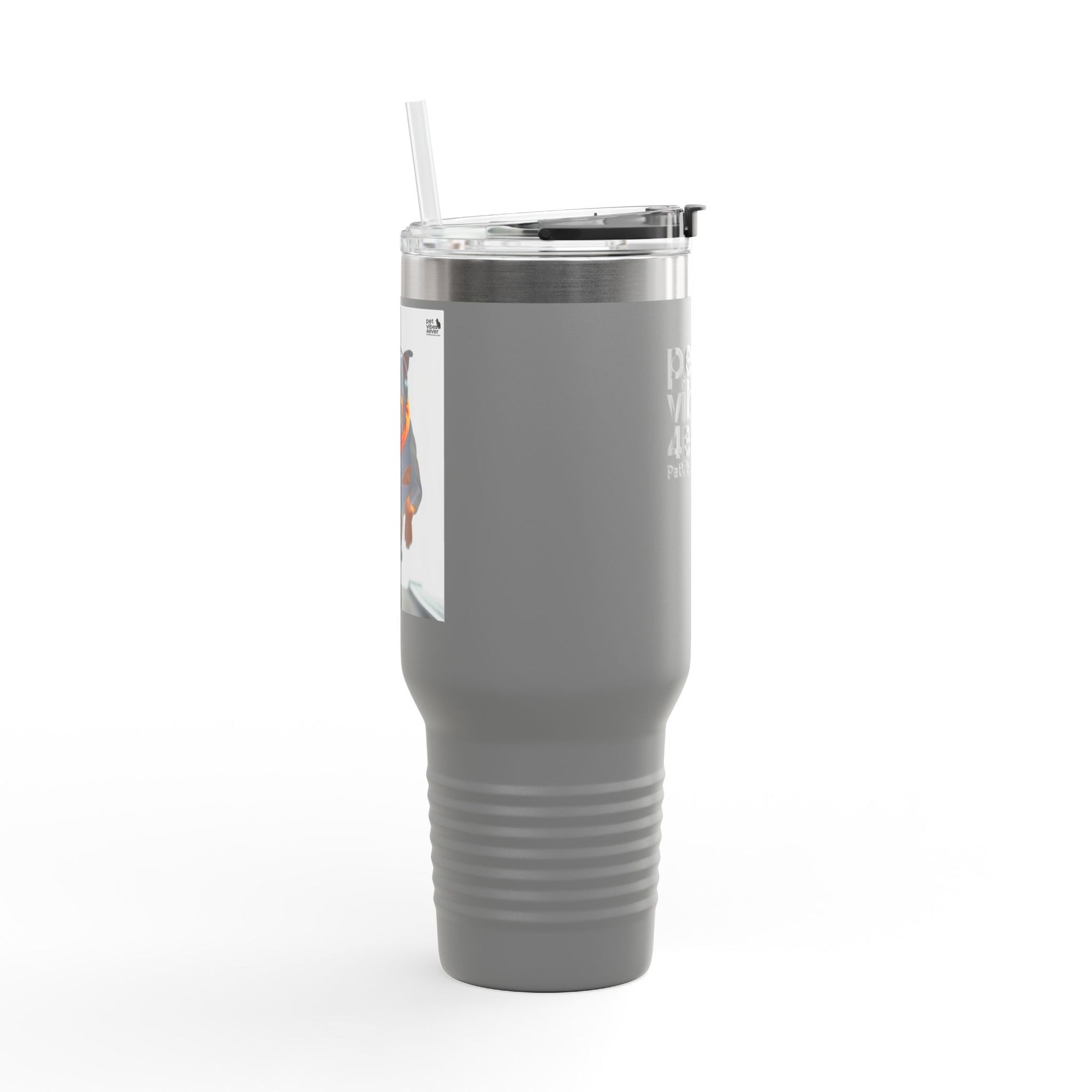 Insulated Travel Mug - Perfect for Pet Lovers, Coffee Enthusiasts, Travel, Gift for Holidays, Eco-Friendly Drinkware, Customizable