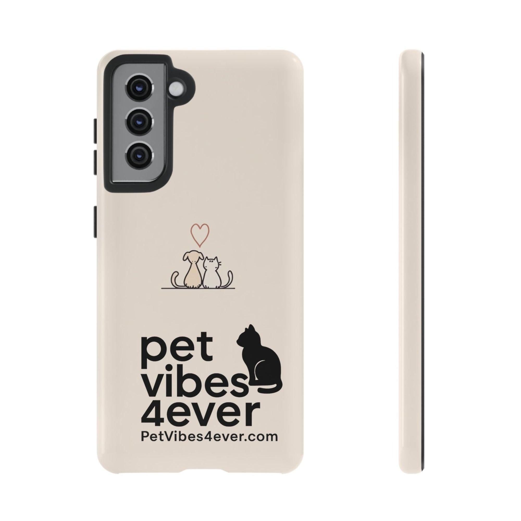 Cute Cat Phone Case - Pet Lovers Gift, Tough Cases, Customizable, Animal Lover, Cat Mom/Dad, Funny Cat Merchandise