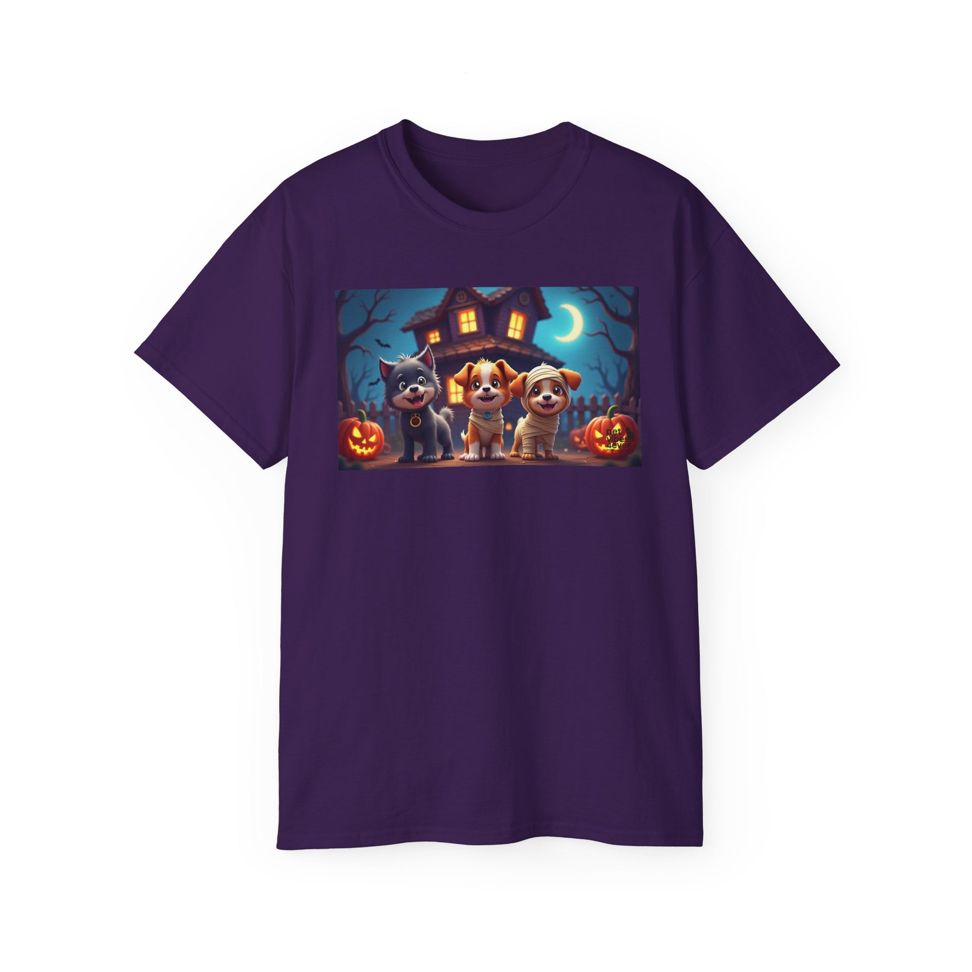 Halloween Pet Tee, Unisex Ultra Cotton T-Shirt, Cute Dog T-Shirt, Pet Lovers Gift, Halloween Costume Top