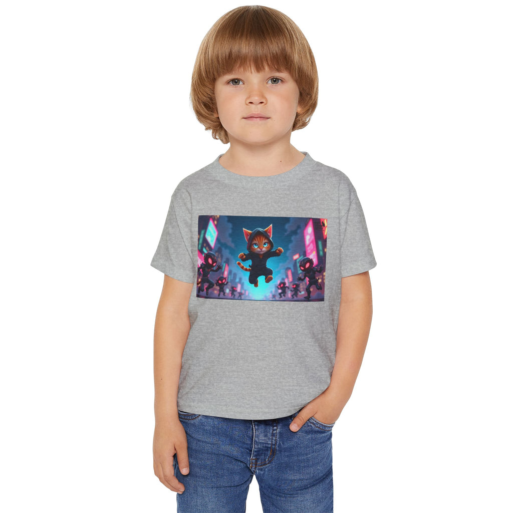 Playful Cartoon Toddler T-Shirt with Fun Design, Kids Apparel, Gift for Toddlers, Birthday Outfit, Everyday Wear, Cartoon Shirt