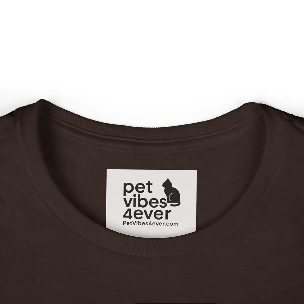 Adorable Puppy Love Women's Softstyle Tee, Cute Pet T-Shirt, Dog Lover Gift, Animal Lover Shirt, Perfect for Casual Wear