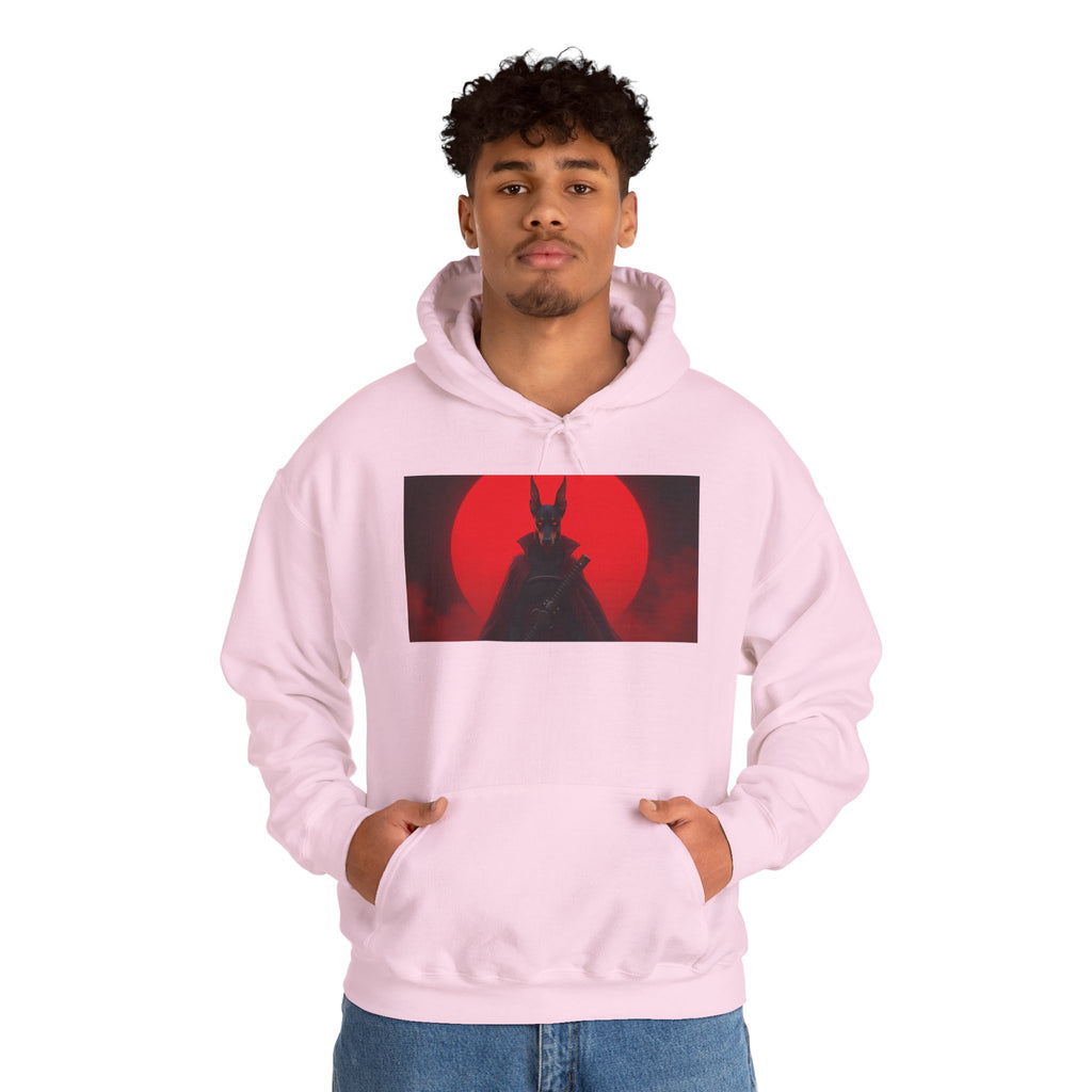 Red Sun Graphic Hoodie for Fans, Perfect for Cozy Days, Gifting, Festivals, and Casual Outings.