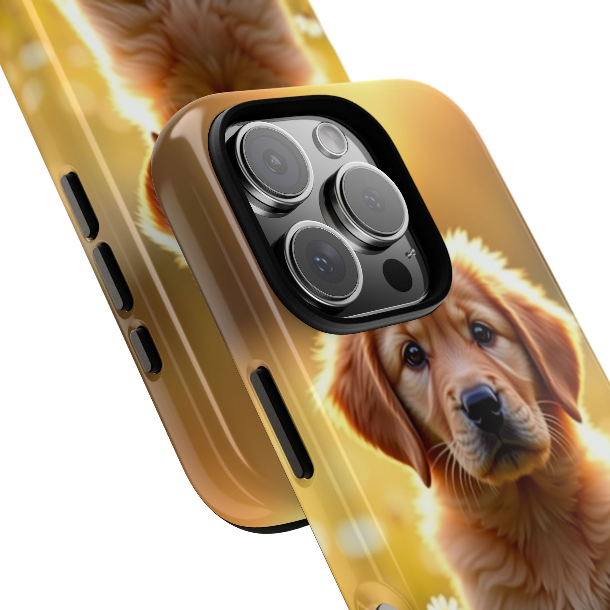 Golden Retriever Phone Case, Cute Dog Phone Cover, Pet Lover Gift, Tough Phone Cases, Puppy Design Mobile Protector