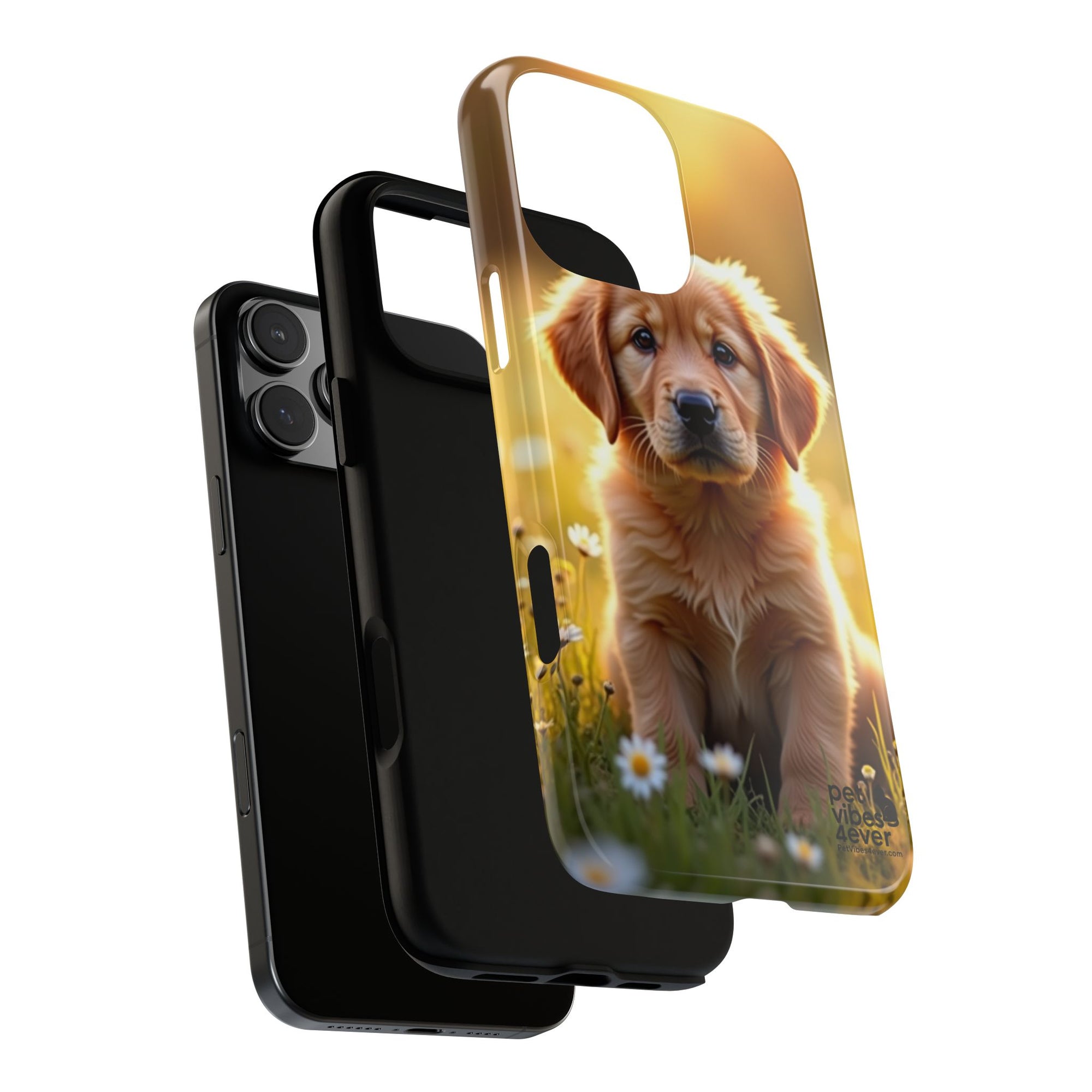 Golden Retriever Phone Case, Cute Dog Phone Cover, Pet Lover Gift, Tough Phone Cases, Puppy Design Mobile Protector