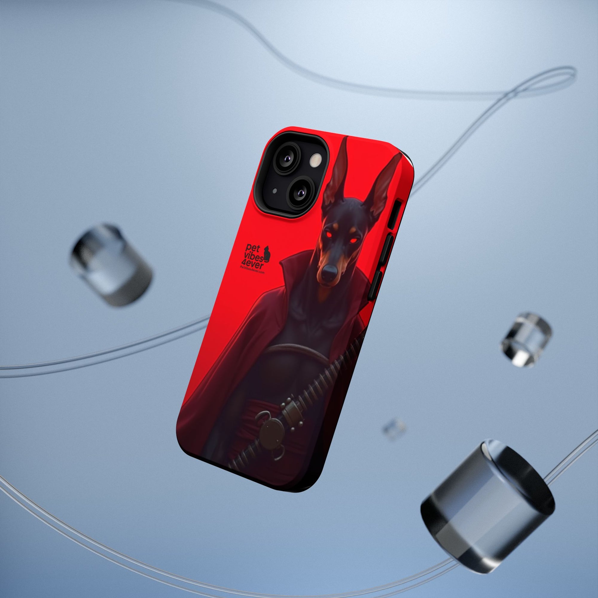 Impact-Resistant Phone Cases with Bold Dog Design, Durable Silicone, Gifts for Dog Lovers, Unique Cell Phone Accessories, Pet-Themed Gifts