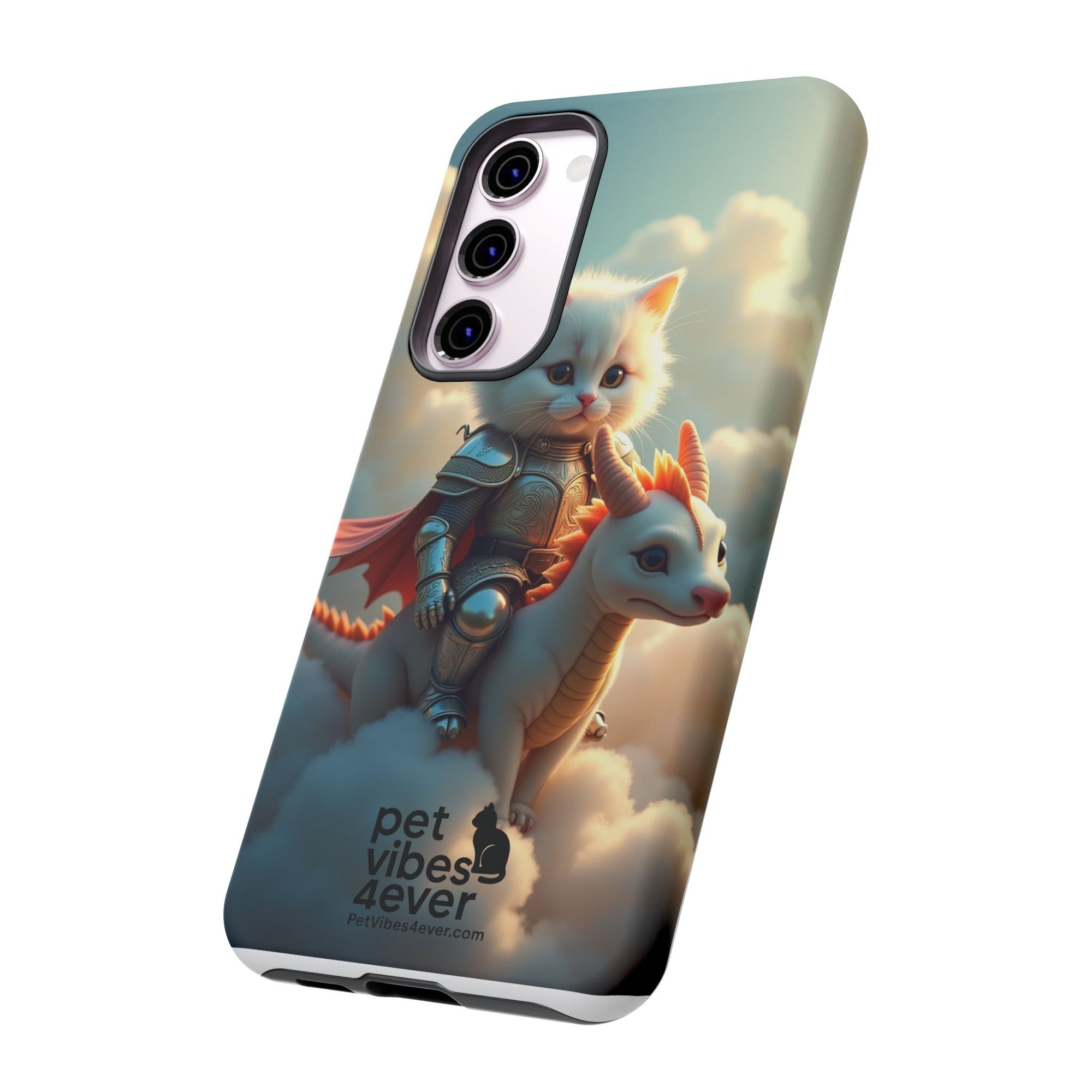 Funny Cat Phone Case, Cute Pet Lovers Gift, Cool Animal Accessory, Unique Phone Sleeve, Fantasy Vibe Phone Cover