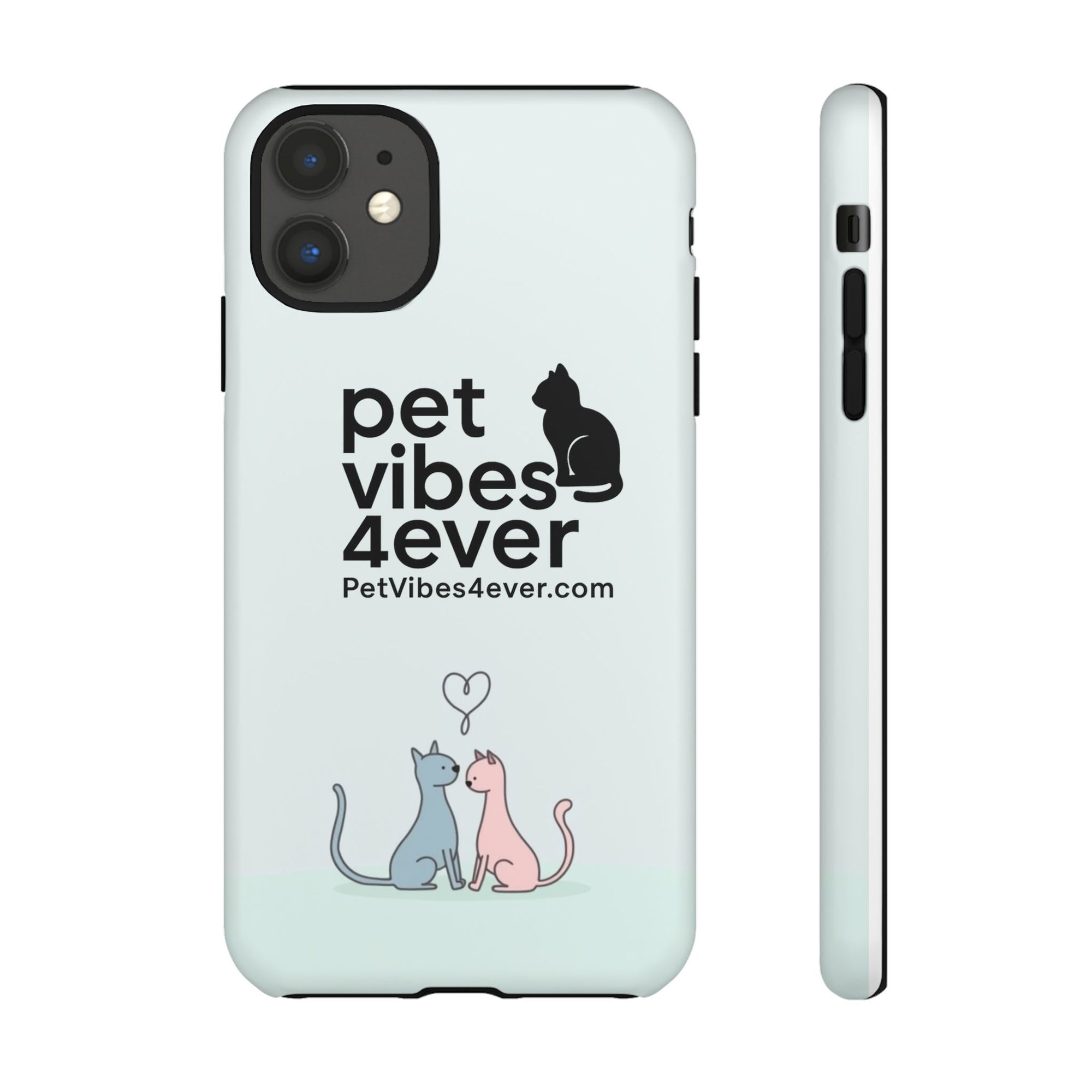 Pet Lover Phone Case - Cute Cat Lover Gift, Animal Protective Cover, Pet Vibes Merchandise, Birthday Present, Custom Phone Accessory