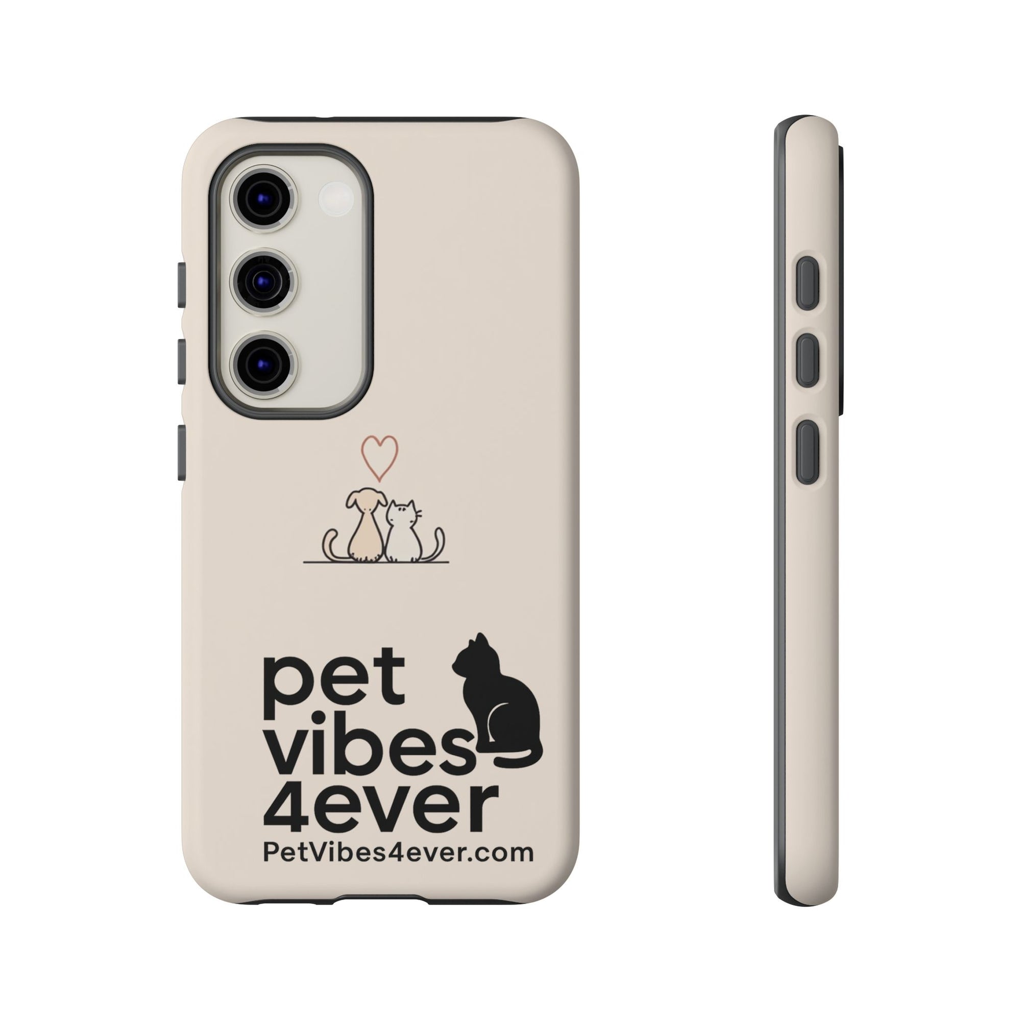 Cute Cat Phone Case - Pet Lovers Gift, Tough Cases, Customizable, Animal Lover, Cat Mom/Dad, Funny Cat Merchandise