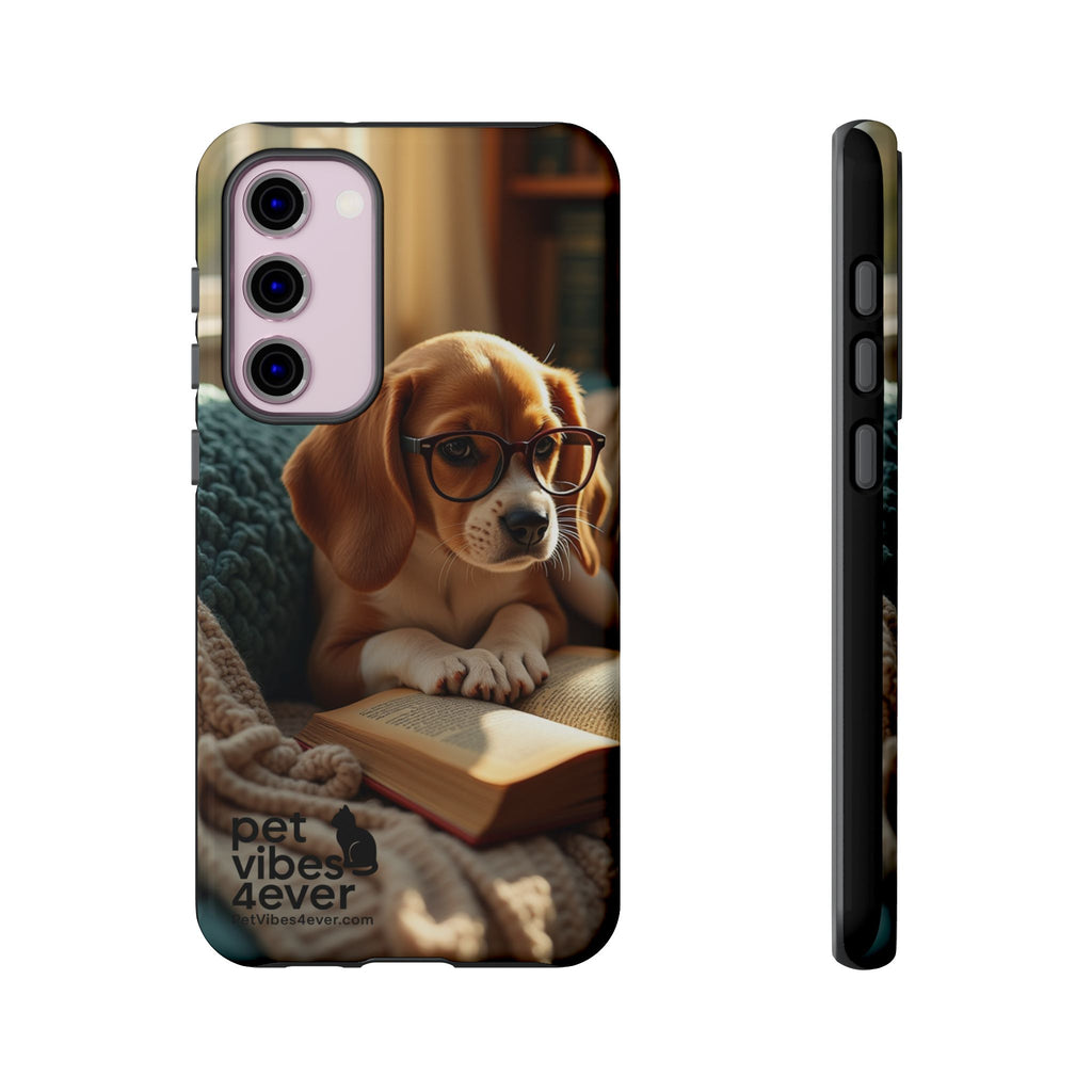 Dog-Themed Phone Case with "Pet Vibes Forever" Design, Cute Dog Accessories, Pet Lover Gift, Phone Cover, Animal Lover Decor