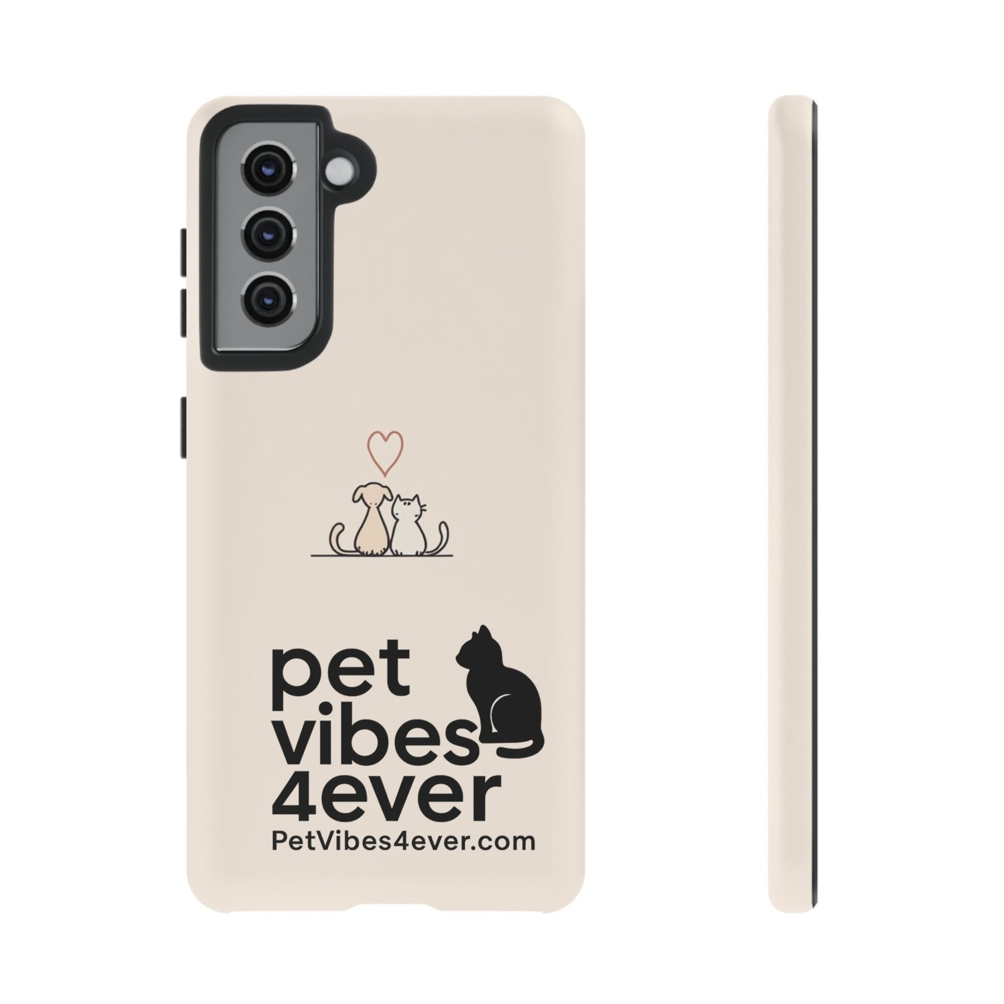 Cute Cat Phone Case - Pet Lovers Gift, Tough Cases, Customizable, Animal Lover, Cat Mom/Dad, Funny Cat Merchandise