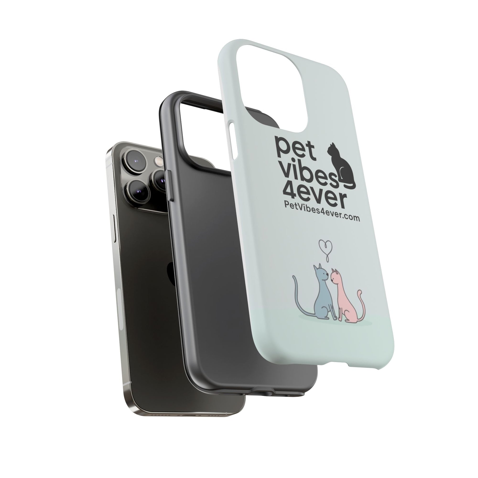 Pet Lover Phone Case - Cute Cat Lover Gift, Animal Protective Cover, Pet Vibes Merchandise, Birthday Present, Custom Phone Accessory