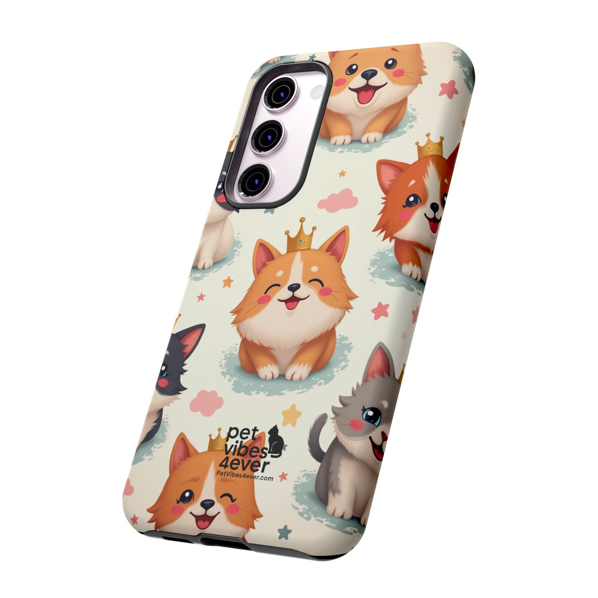 Cute Pet Phone Case, Animal Lover Gift, Dog Cat Lover Accessory, Phone Cover for Pet Parents, Birthday Gift for Pet Owners