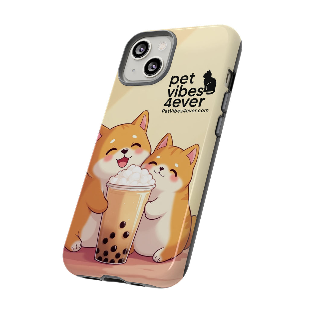 Cute Corgi Phone Cases - Playful Pet Vibes, Dog Lover Gift, Cute Animal Accessories, Pet Owner Decoration, kawaii phone cover