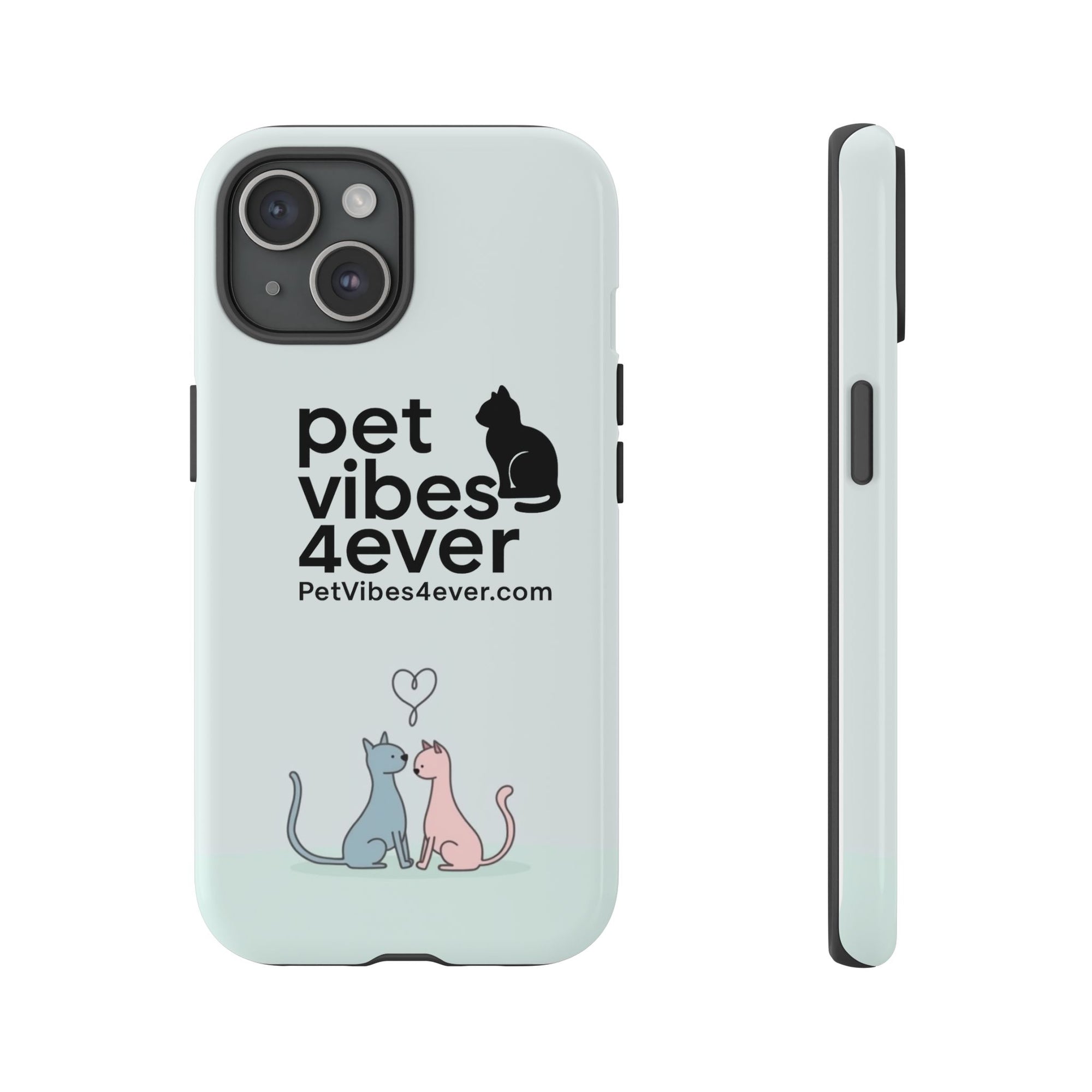 Pet Lover Phone Case - Cute Cat Lover Gift, Animal Protective Cover, Pet Vibes Merchandise, Birthday Present, Custom Phone Accessory