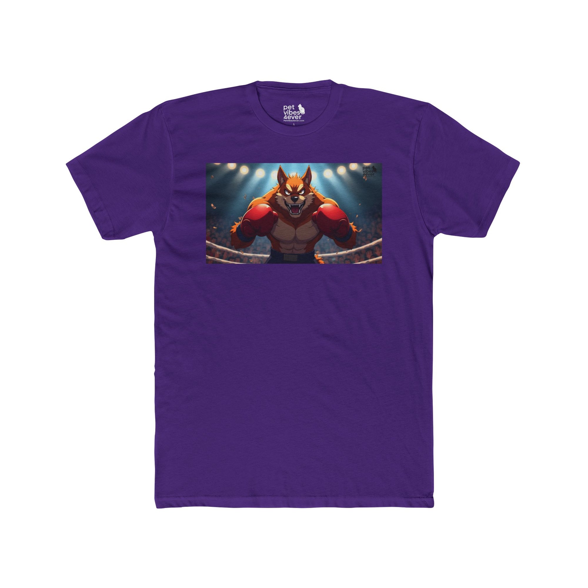 Epic Animal Hero Crew Tee - Unisex Cotton Shirt for Fans, Gift for Birthdays, Cosplay, Party Wear, Unique Graphic Tee