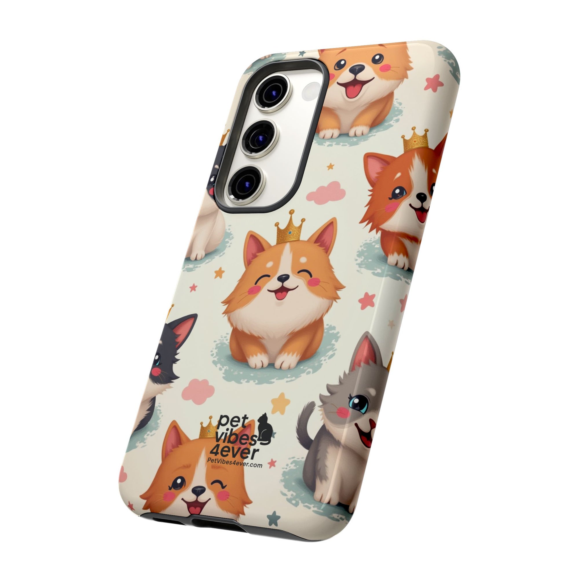 Cute Pet Phone Case, Animal Lover Gift, Dog Cat Lover Accessory, Phone Cover for Pet Parents, Birthday Gift for Pet Owners