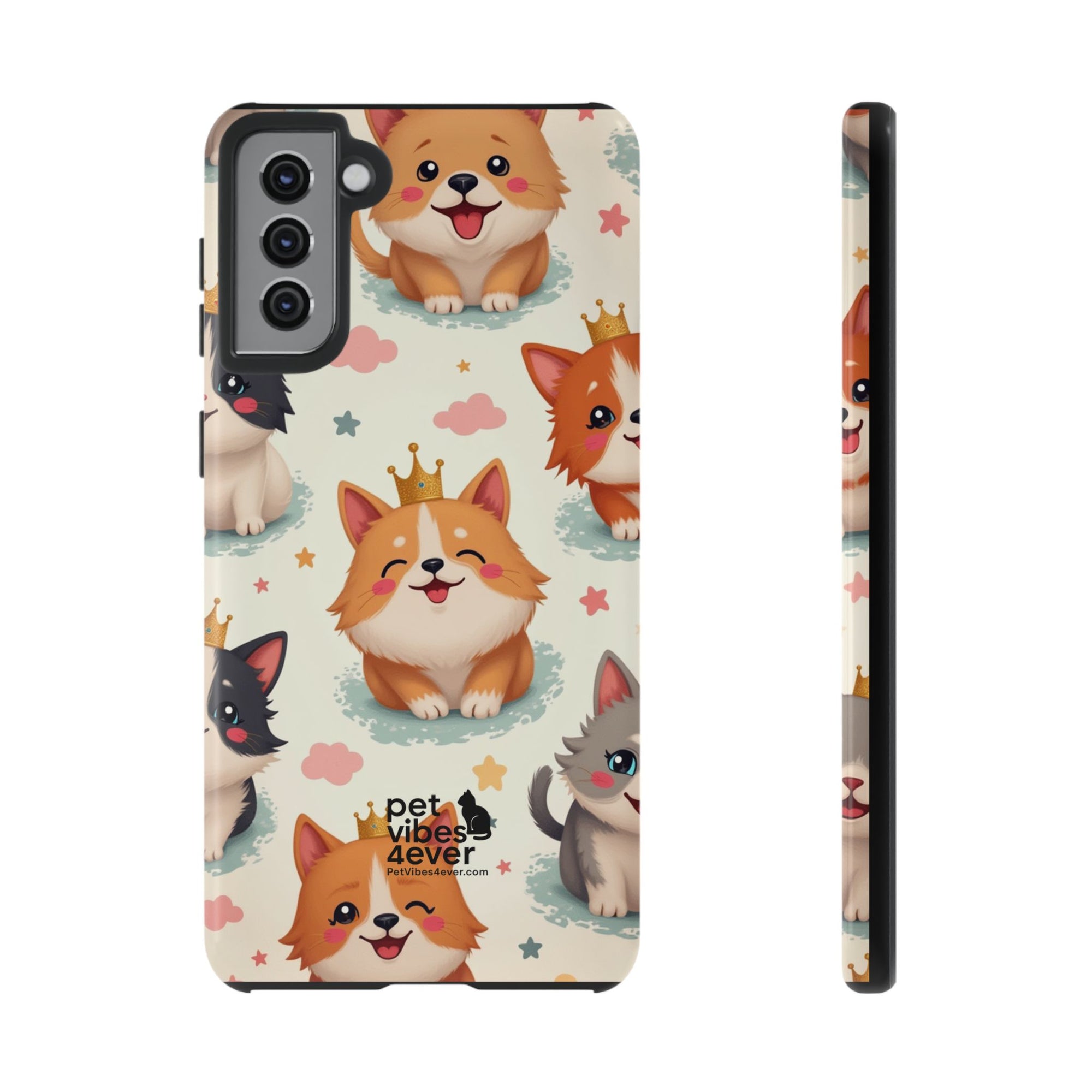 Cute Pet Phone Case, Animal Lover Gift, Dog Cat Lover Accessory, Phone Cover for Pet Parents, Birthday Gift for Pet Owners