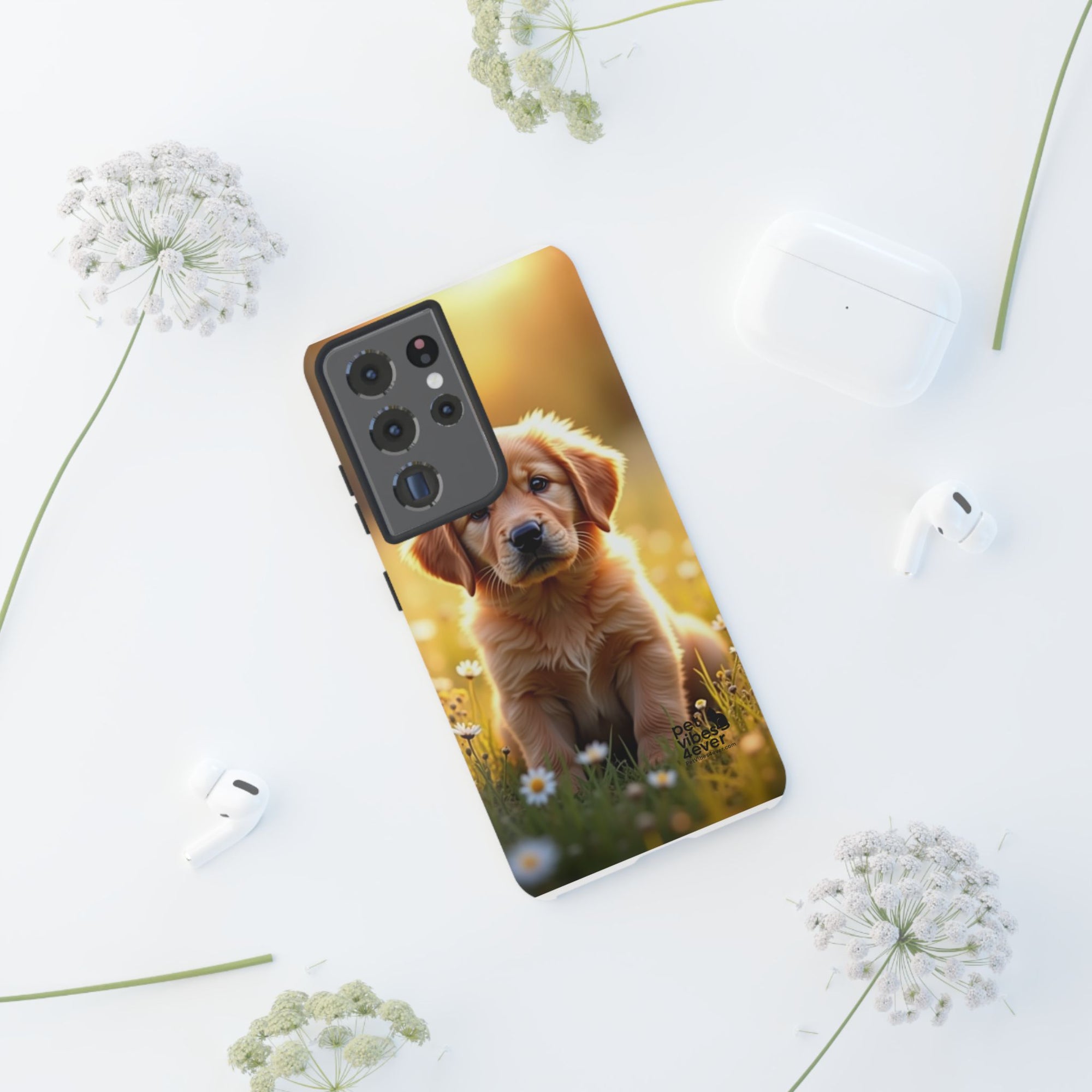 Cute Puppy Phone Case, Pet Lover Gift, Dog Owner Accessory, Animal Lover Merchandise, Birthday Gift for Him/Her