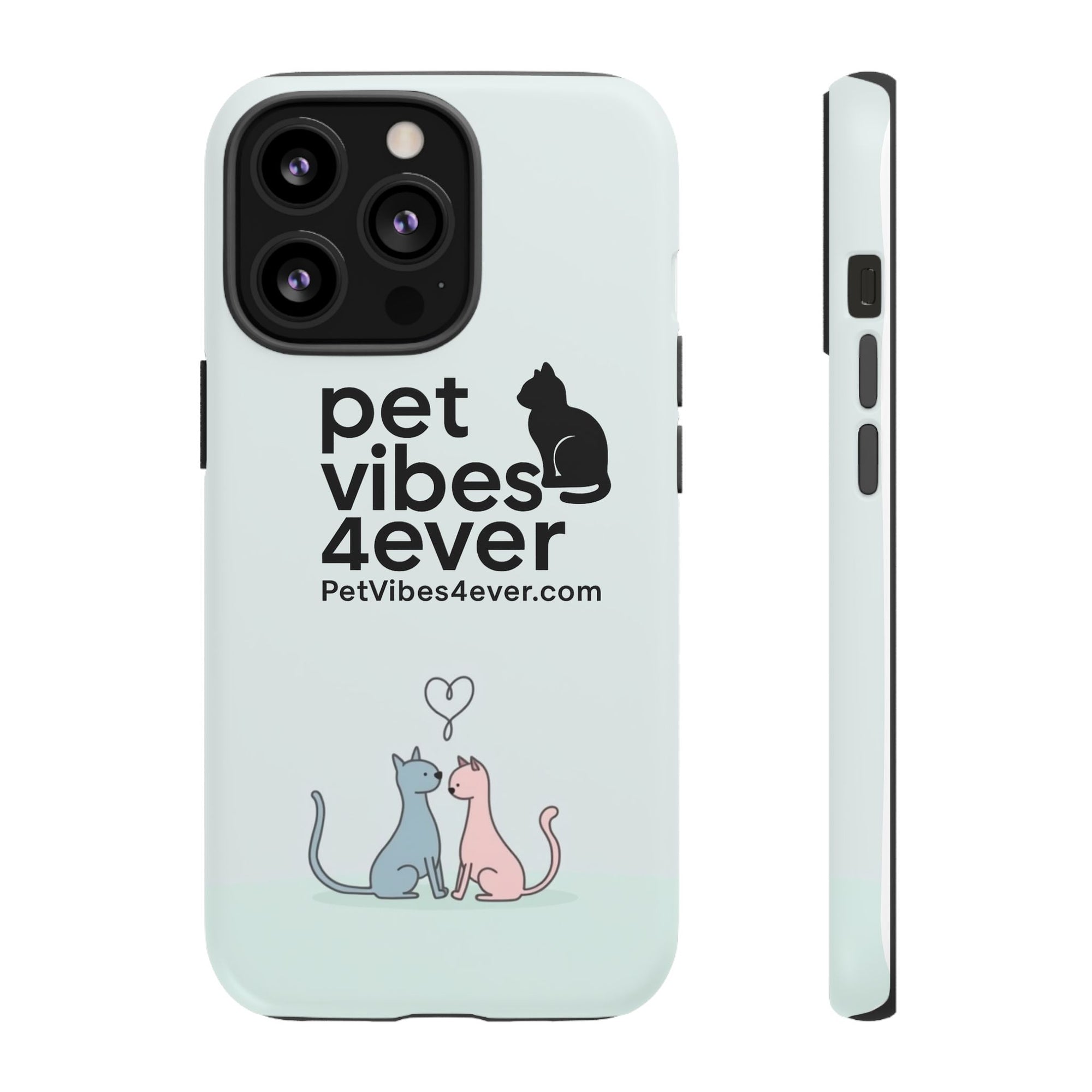 Pet Lover Phone Case - Cute Cat Lover Gift, Animal Protective Cover, Pet Vibes Merchandise, Birthday Present, Custom Phone Accessory