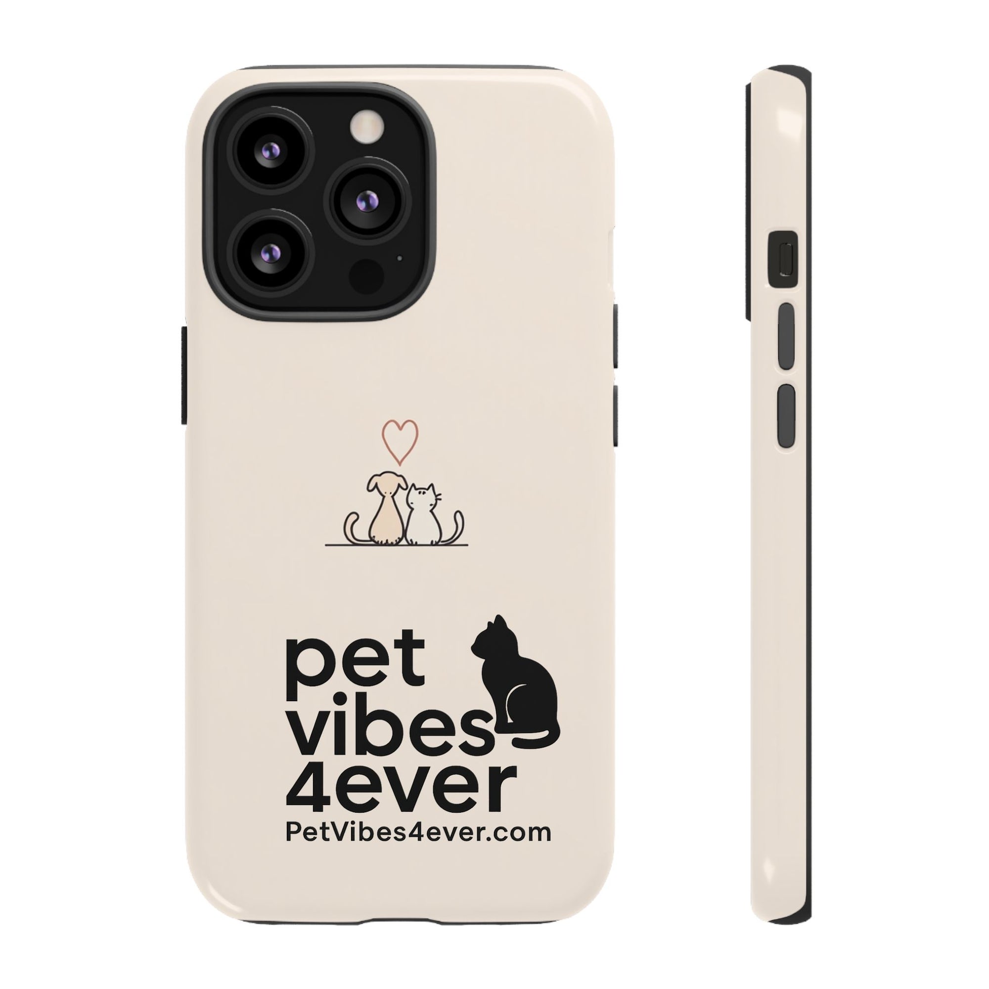 Pet Lovers Phone Case, Cute Animal Design, Tough Cases for Dog and Cat Lovers, Gift for Pet Owners, Unique Pet Accessory