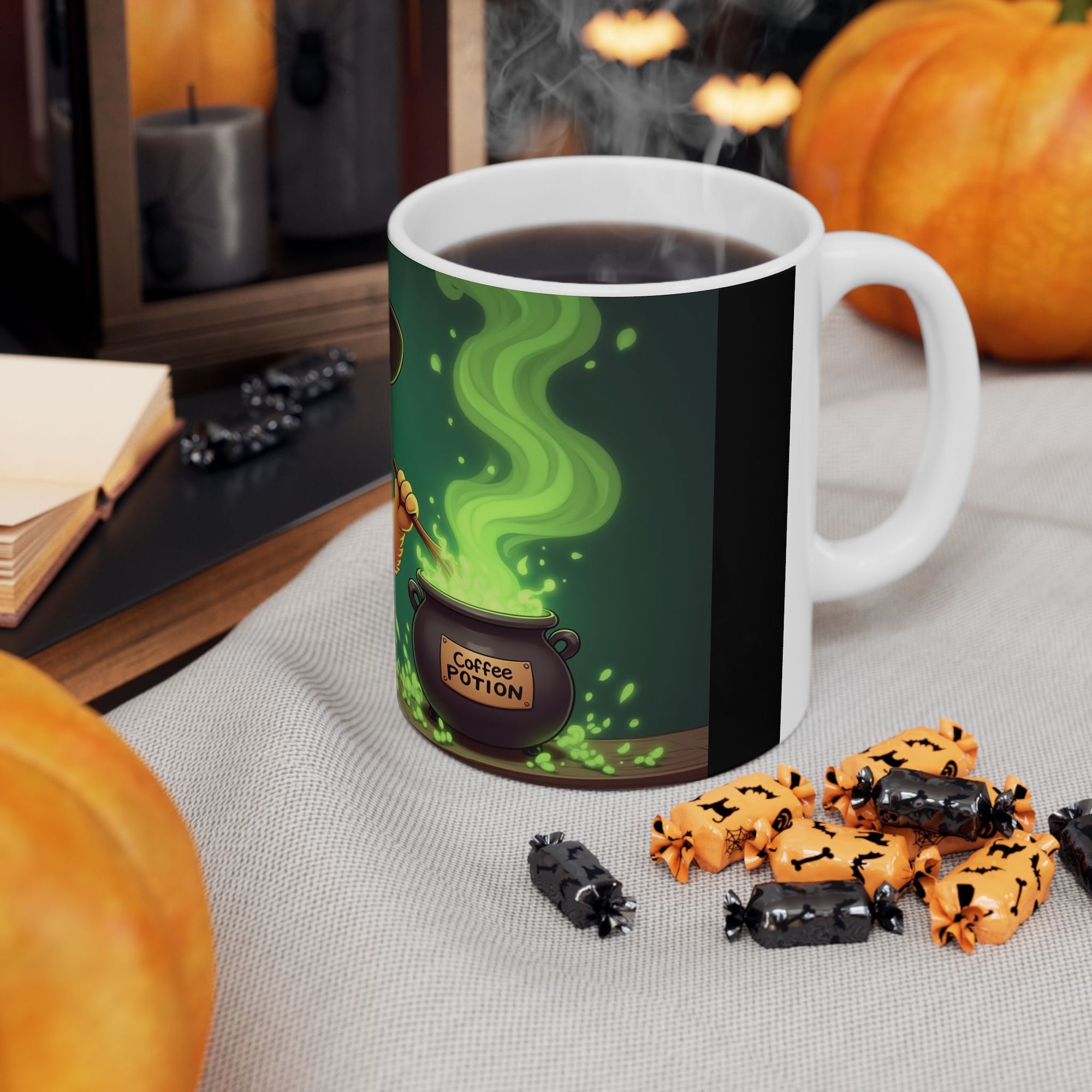 Whimsical Dog Potion Ceramic Mug - Perfect for Pet Lovers, Halloween Gifts, Coffee Lovers, Cute Mug, Animal Lover's Gift