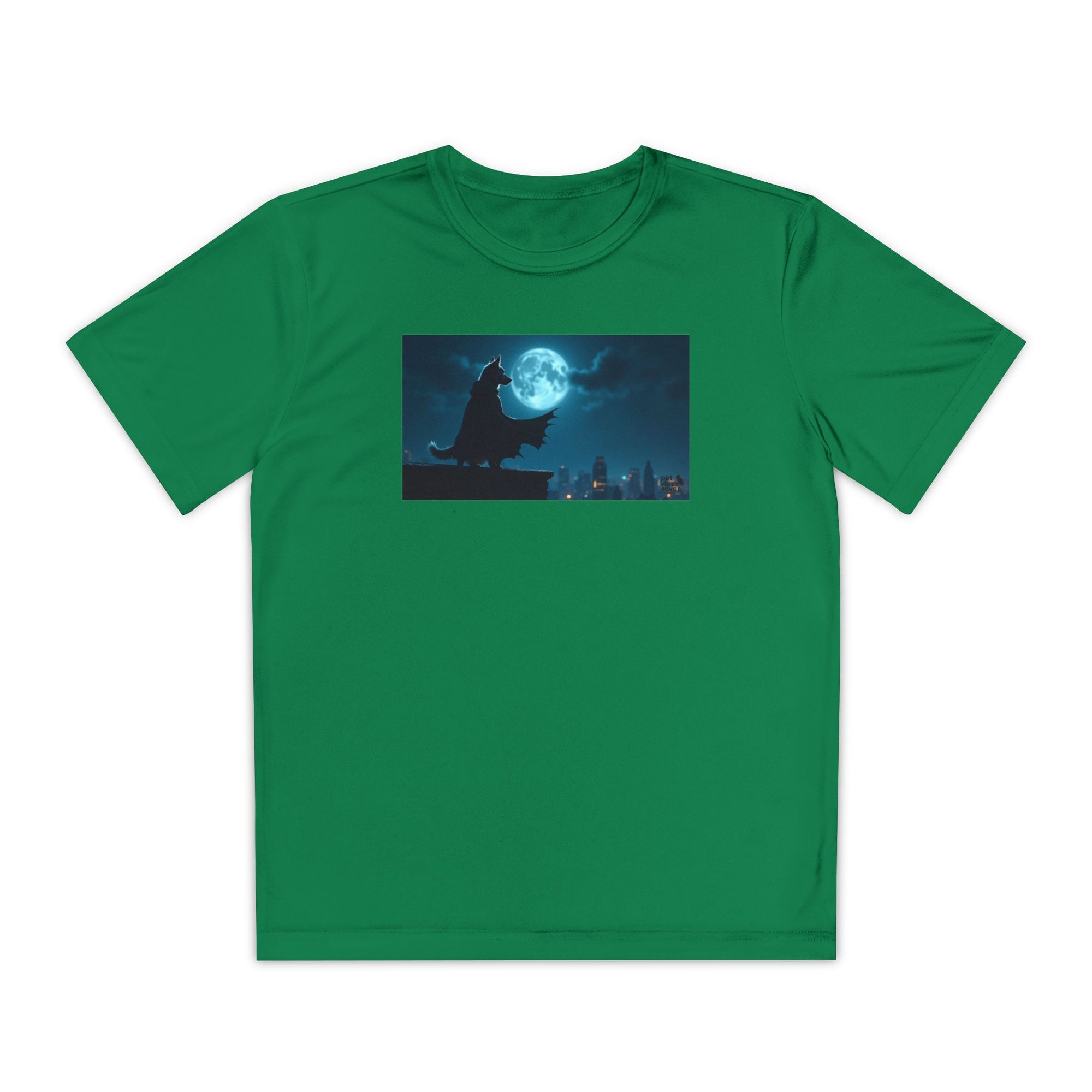 Youth Competitor Tee with Bold Eclipse Design, Perfect for Sports Events, Birthdays, Fun Outings, Team Spirit, Unique Gift Idea