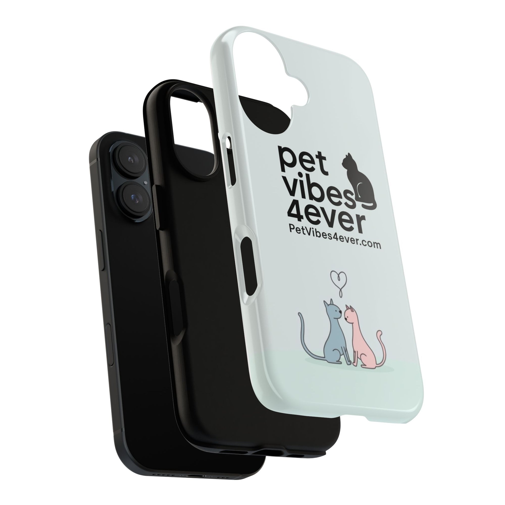 Pet Lover Phone Case - Cute Cat Lover Gift, Animal Protective Cover, Pet Vibes Merchandise, Birthday Present, Custom Phone Accessory