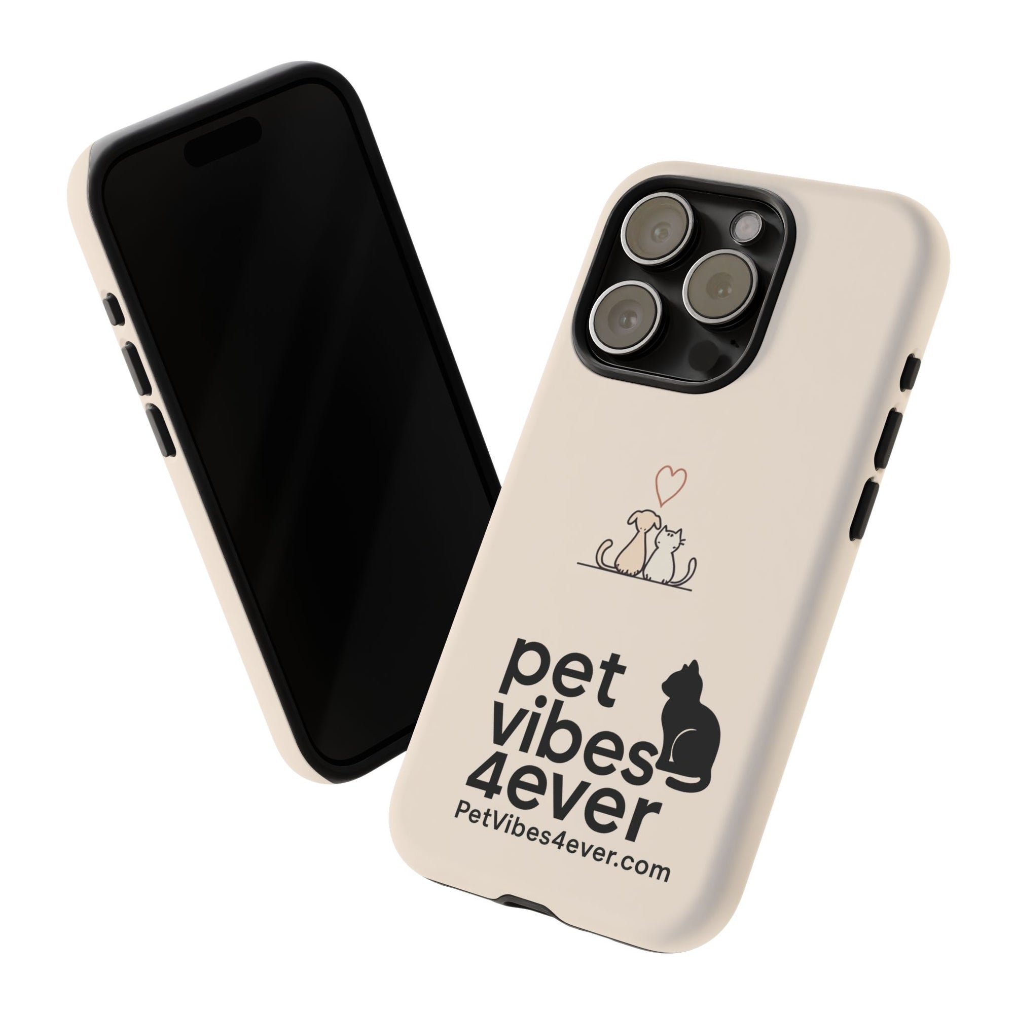 Pet Lovers Phone Case, Cute Animal Design, Tough Cases for Dog and Cat Lovers, Gift for Pet Owners, Unique Pet Accessory