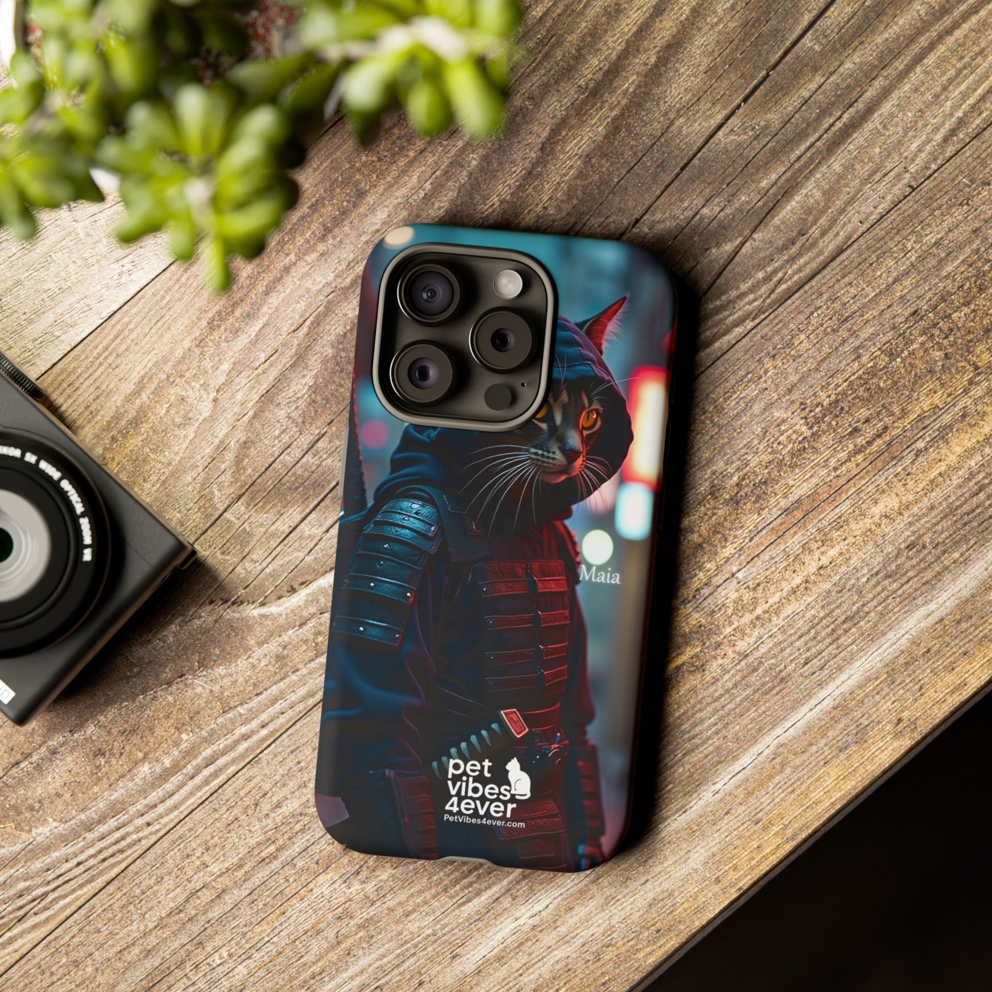 Tough Cases: Cool Cat Phone Case with 'Pet Vibes 4ever', Perfect for Cat Lovers, Unique Gift for Pet Enthusiasts, Fun Phone Accessory, [...]