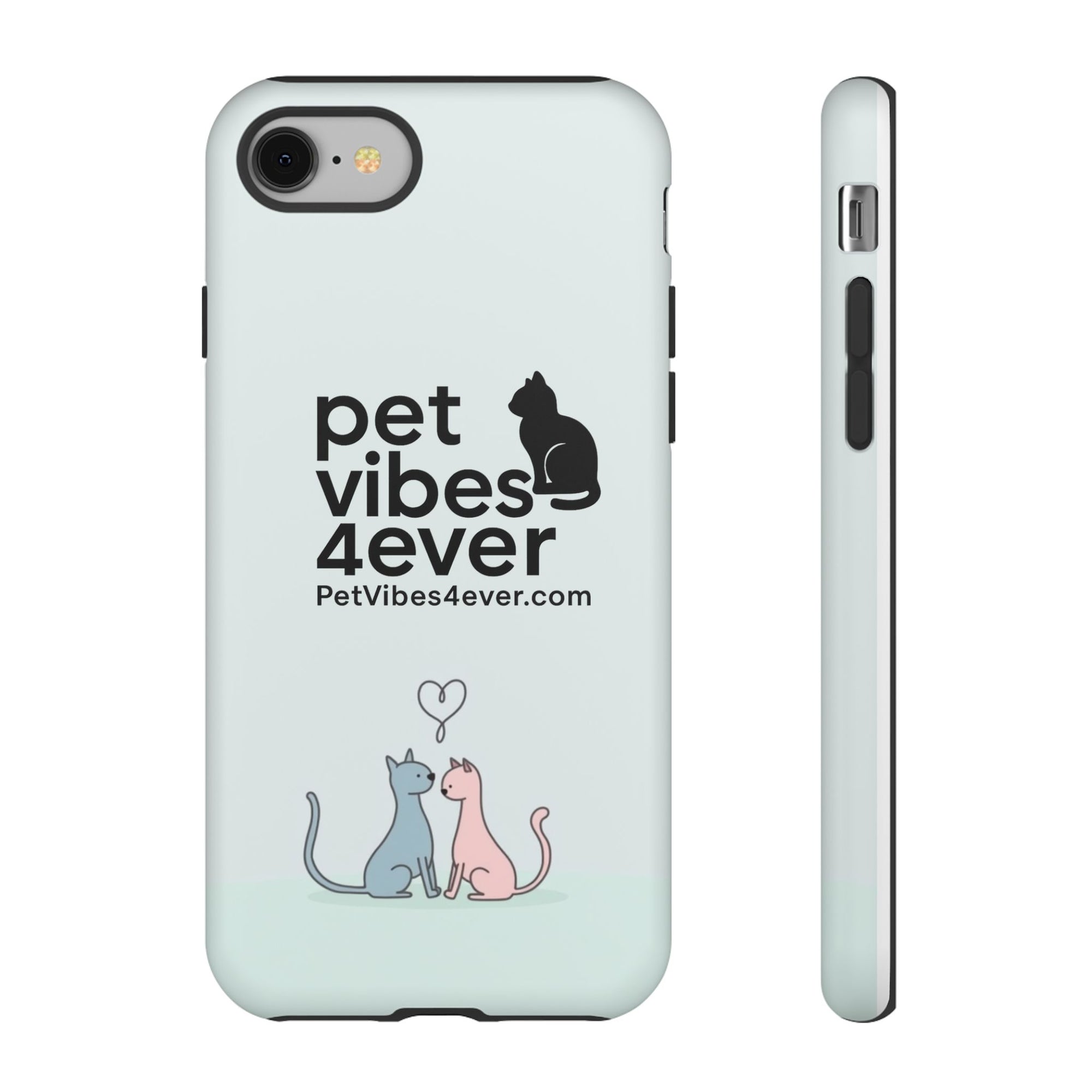 Pet Lover Phone Case - Cute Cat Lover Gift, Animal Protective Cover, Pet Vibes Merchandise, Birthday Present, Custom Phone Accessory
