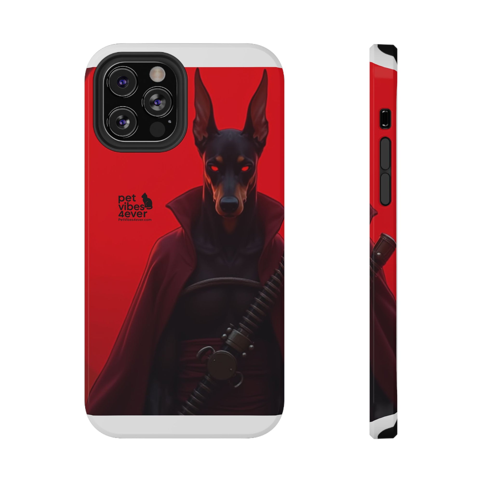 Impact-Resistant Phone Cases with Bold Dog Design, Durable Silicone, Gifts for Dog Lovers, Unique Cell Phone Accessories, Pet-Themed Gifts