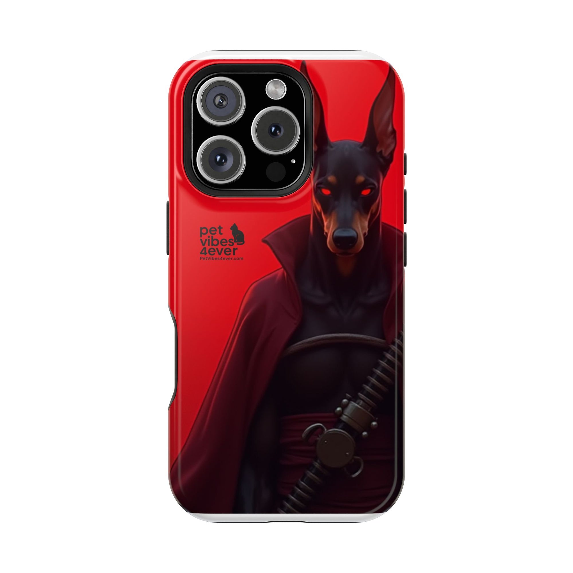 Impact-Resistant Phone Cases with Bold Dog Design, Durable Silicone, Gifts for Dog Lovers, Unique Cell Phone Accessories, Pet-Themed Gifts