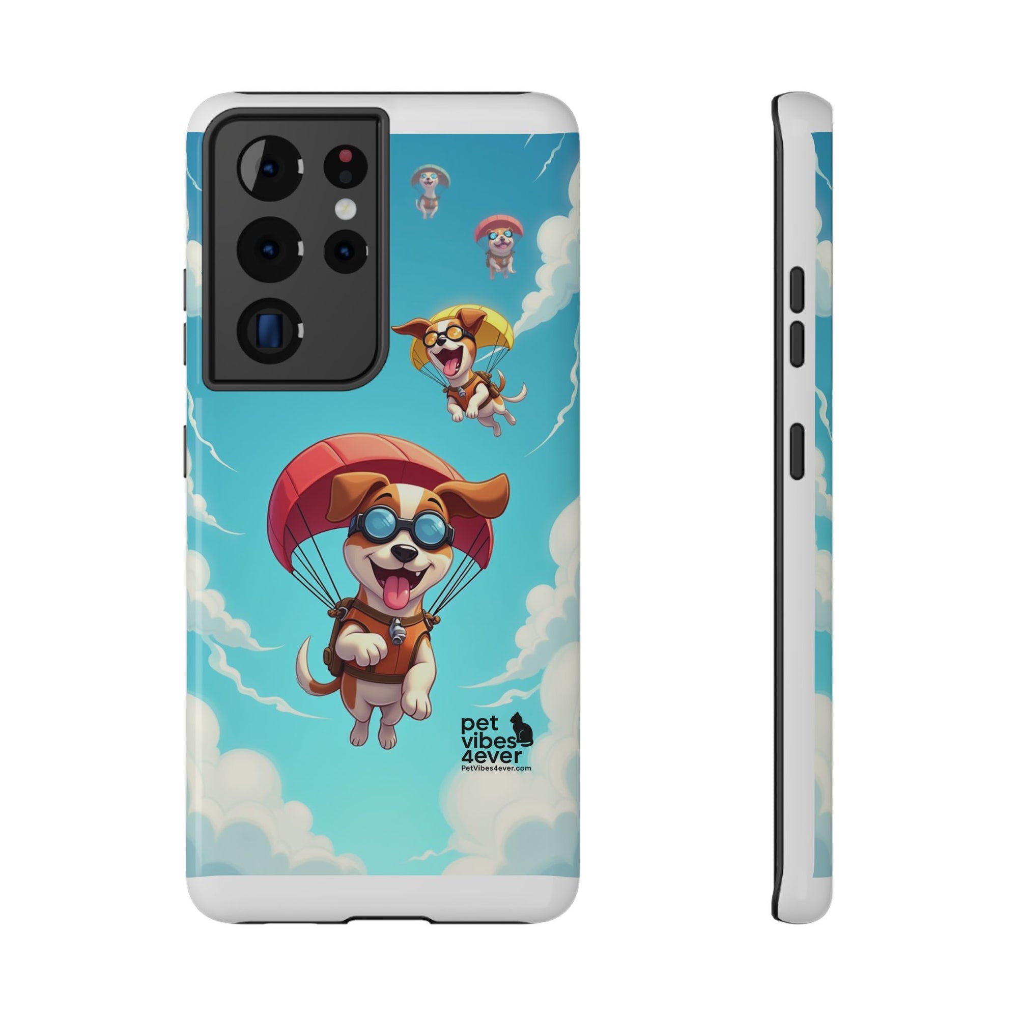 Playful Pet Vibes iPhone Case | Impact-Resistant Dog Design, Gifts for Dog Lovers, Cute Phone Accessory, Fun Pet Merchandise, [...]