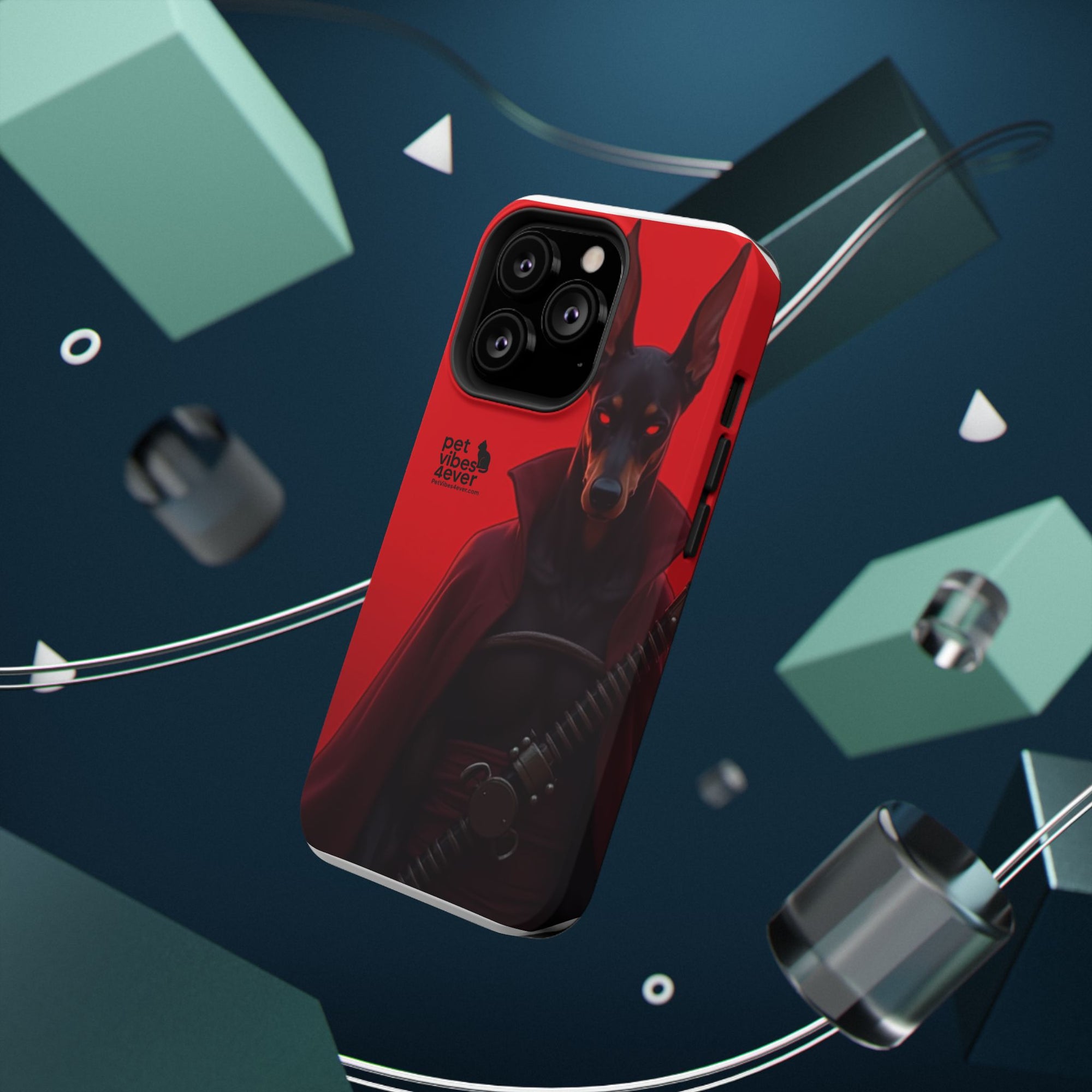 Impact-Resistant Phone Cases with Bold Dog Design, Durable Silicone, Gifts for Dog Lovers, Unique Cell Phone Accessories, Pet-Themed Gifts