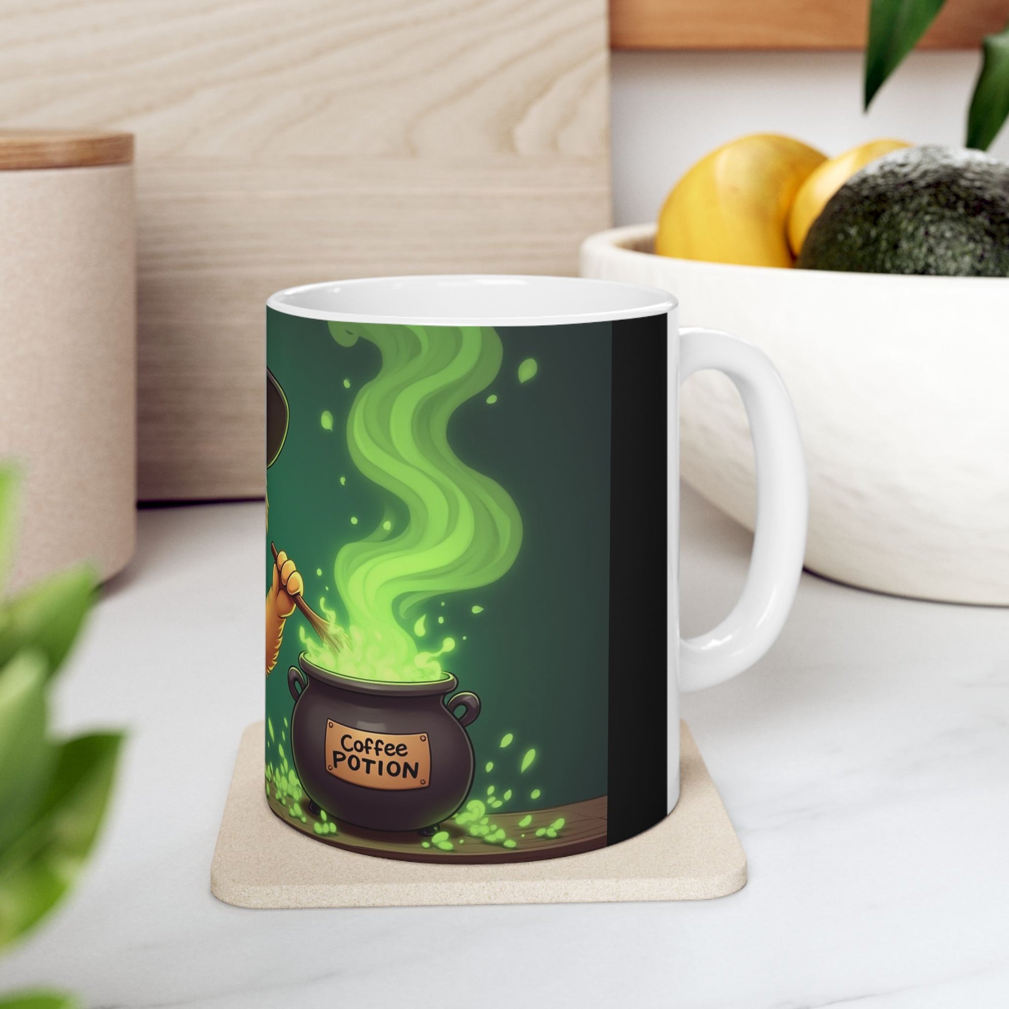 Whimsical Dog Potion Ceramic Mug - Perfect for Pet Lovers, Halloween Gifts, Coffee Lovers, Cute Mug, Animal Lover's Gift