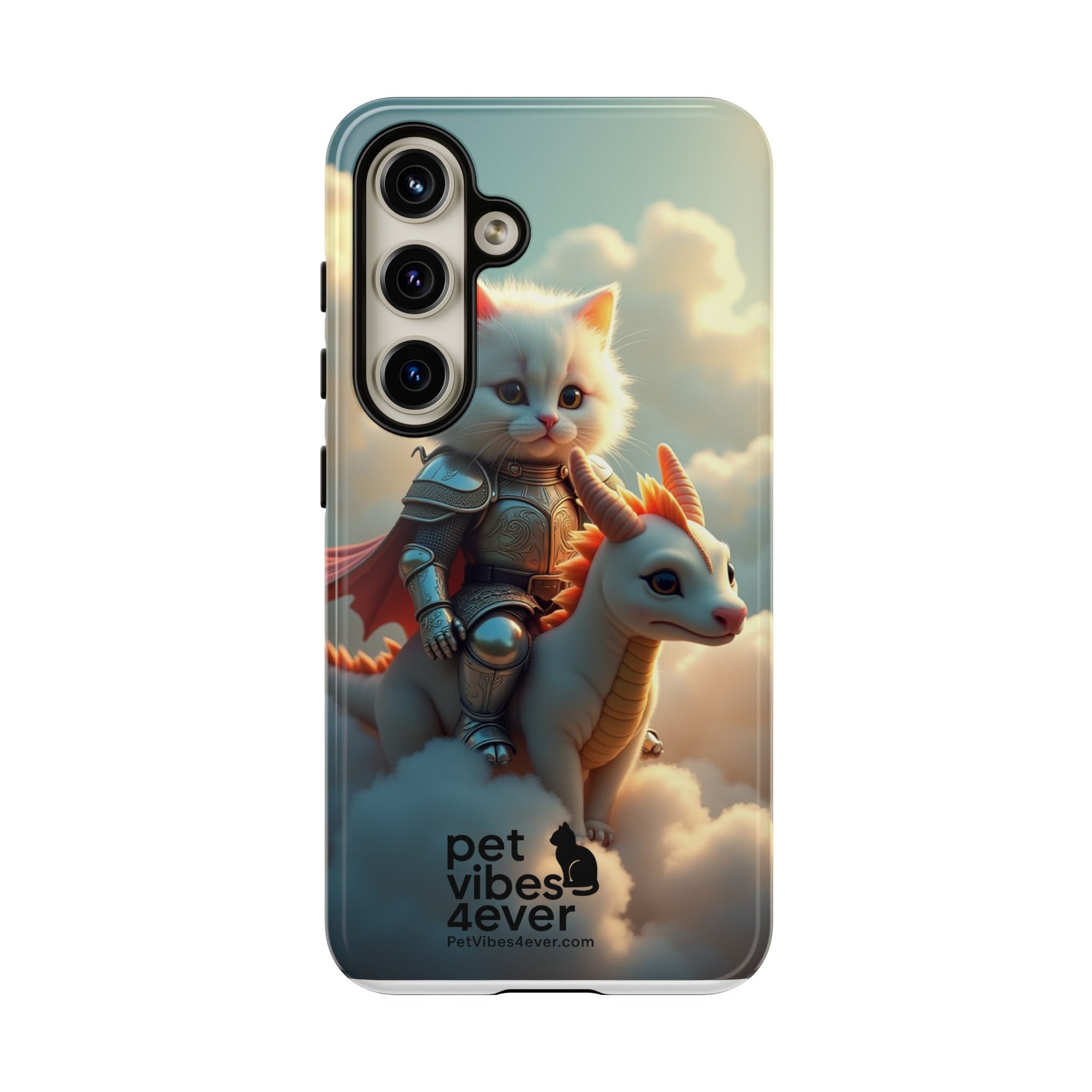 Funny Cat Phone Case, Cute Pet Lovers Gift, Cool Animal Accessory, Unique Phone Sleeve, Fantasy Vibe Phone Cover