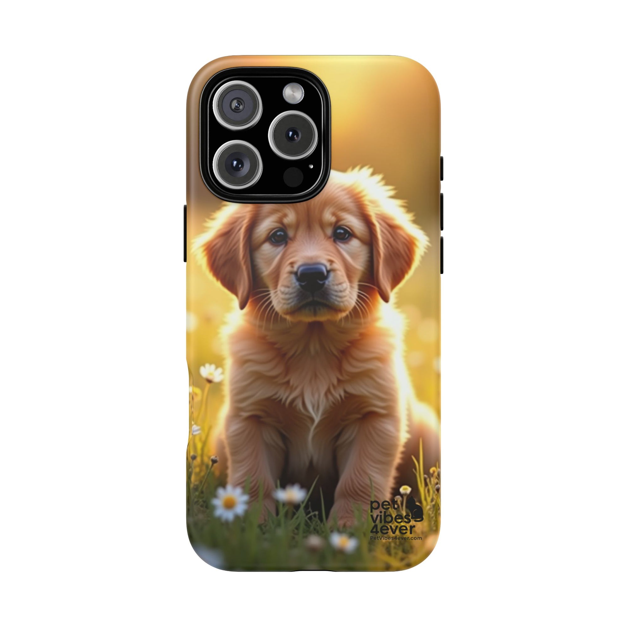 Golden Retriever Phone Case, Cute Dog Phone Cover, Pet Lover Gift, Tough Phone Cases, Puppy Design Mobile Protector